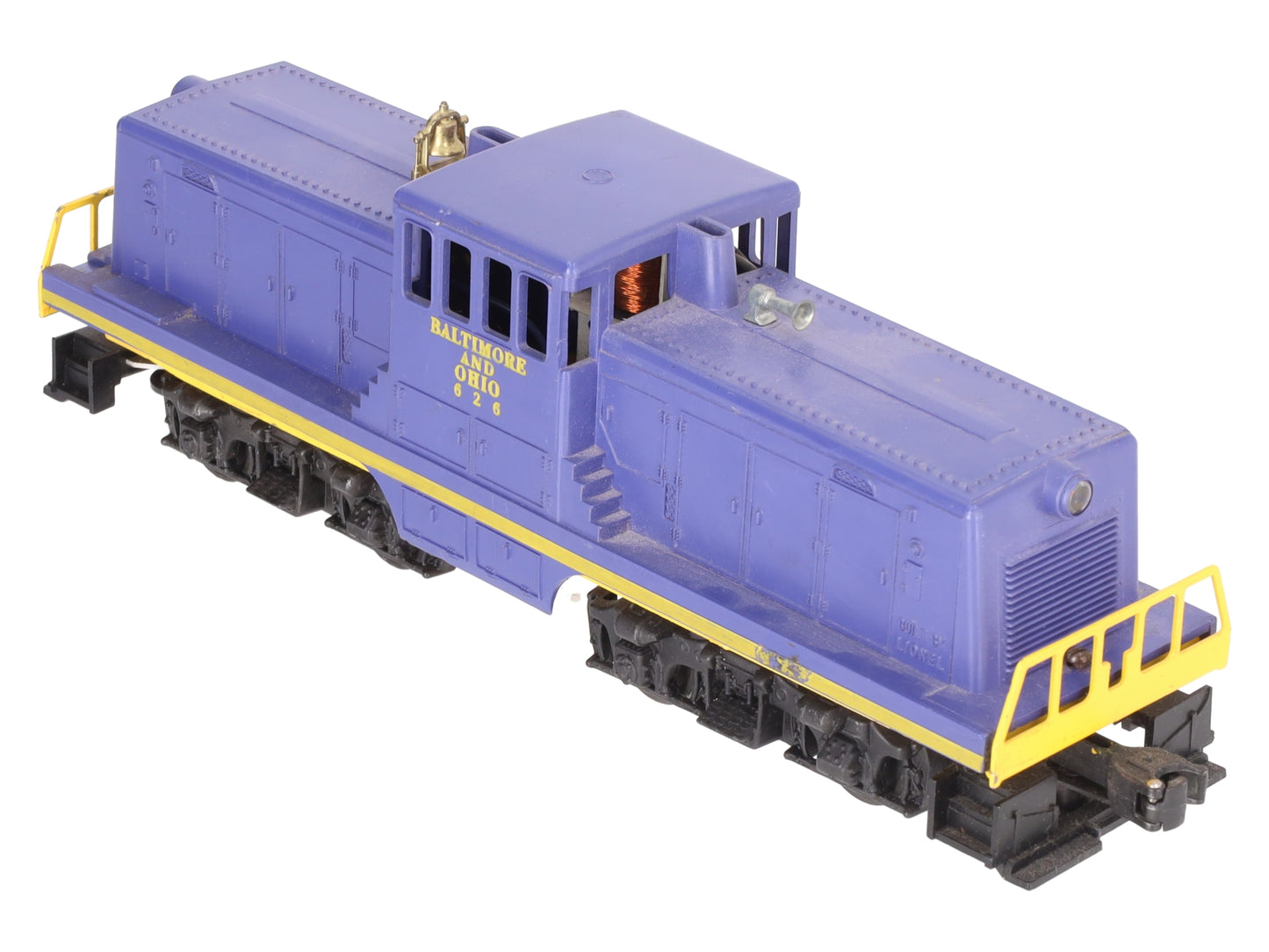 Lionel 626 Vintage O Baltimore & Ohio 44 Ton Diesel Switcher Locomotive VG