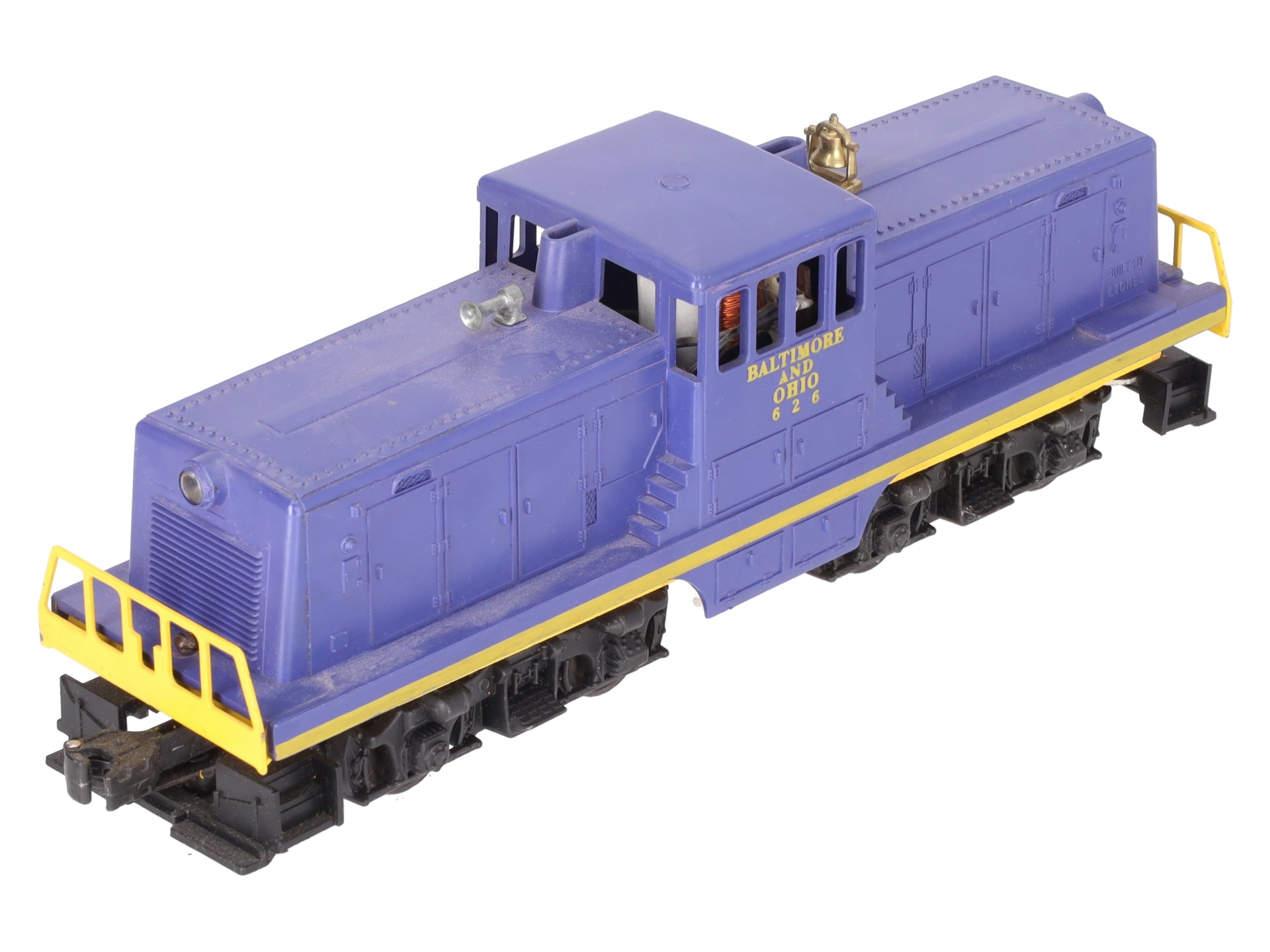 Lionel 626 Vintage O Baltimore & Ohio 44 Ton Diesel Switcher Locomotive VG