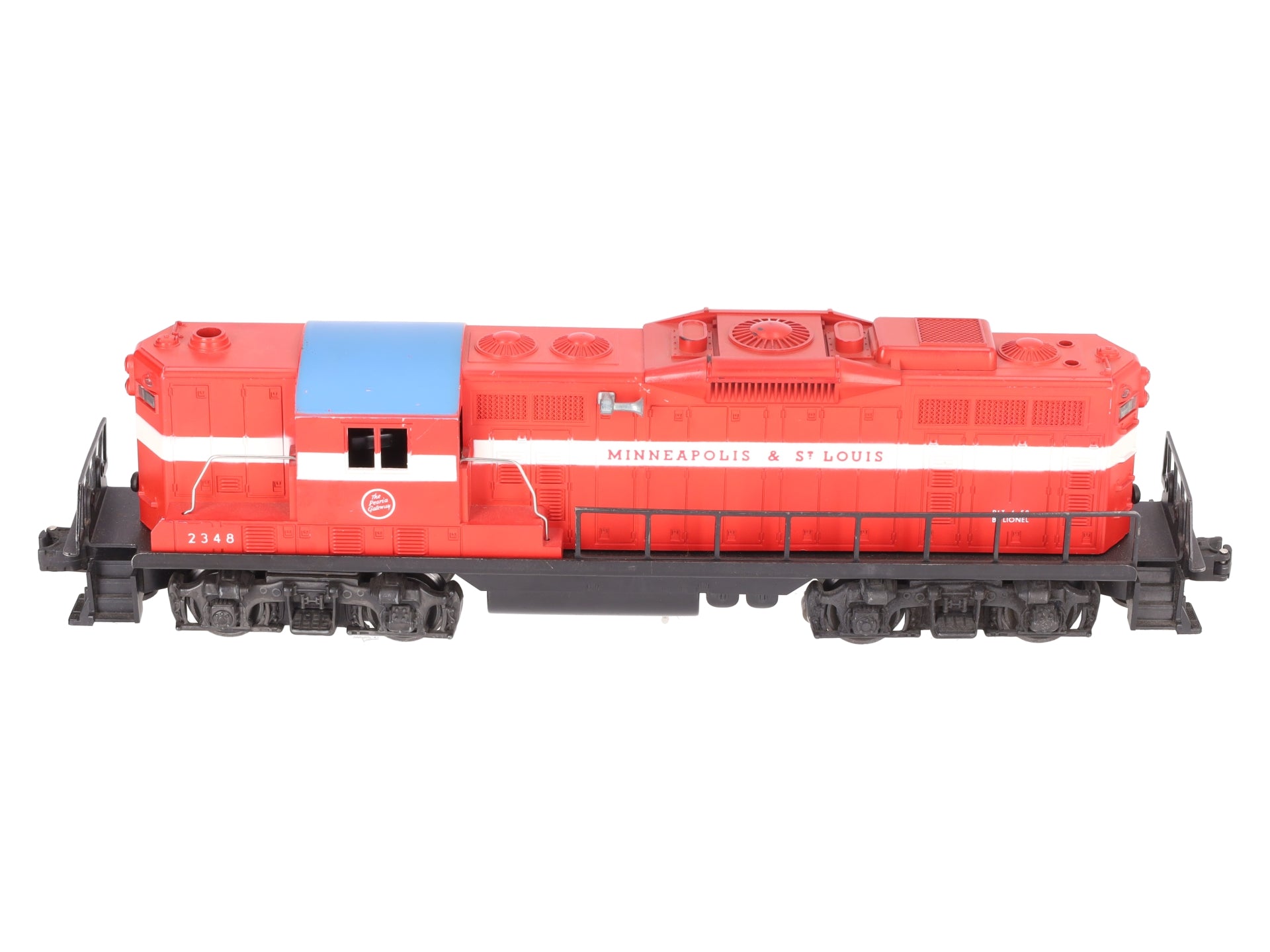 Lionel 2348 Vintage O Minneapolis & St. Louis GP-9 Diesel Locomotive VG