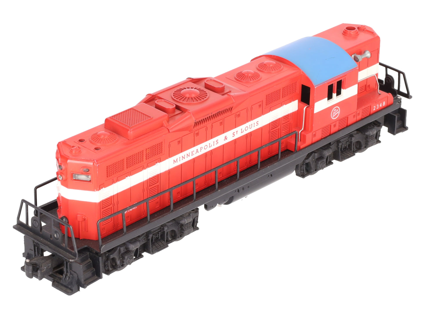 Lionel 2348 Vintage O Minneapolis & St. Louis GP-9 Diesel Locomotive VG