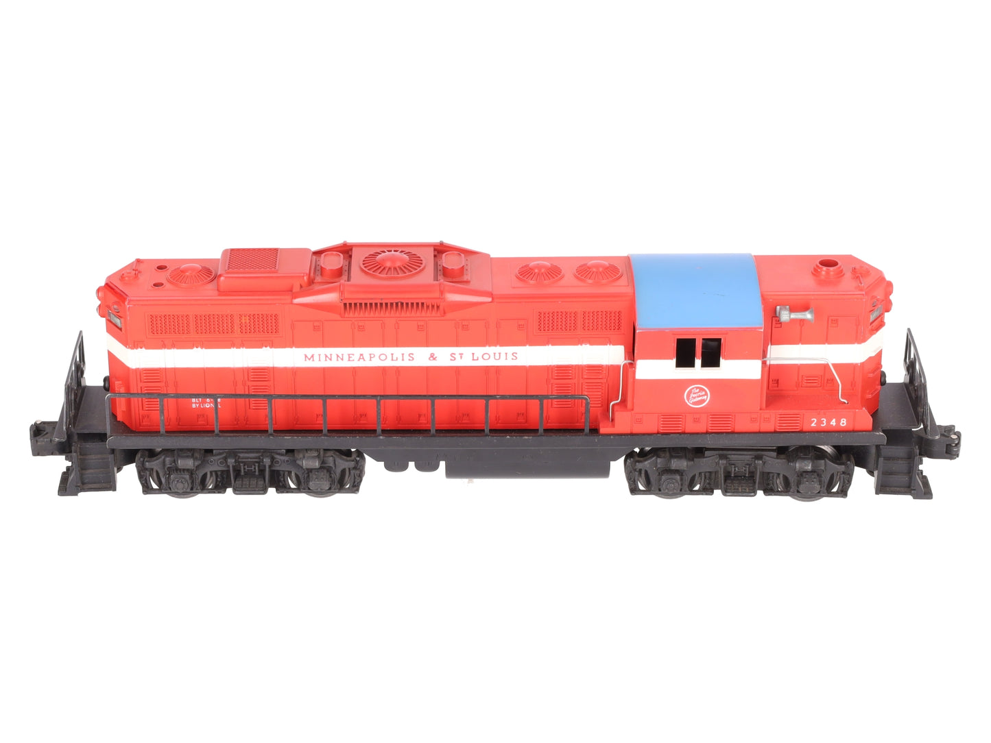 Lionel 2348 Vintage O Minneapolis & St. Louis GP-9 Diesel Locomotive VG