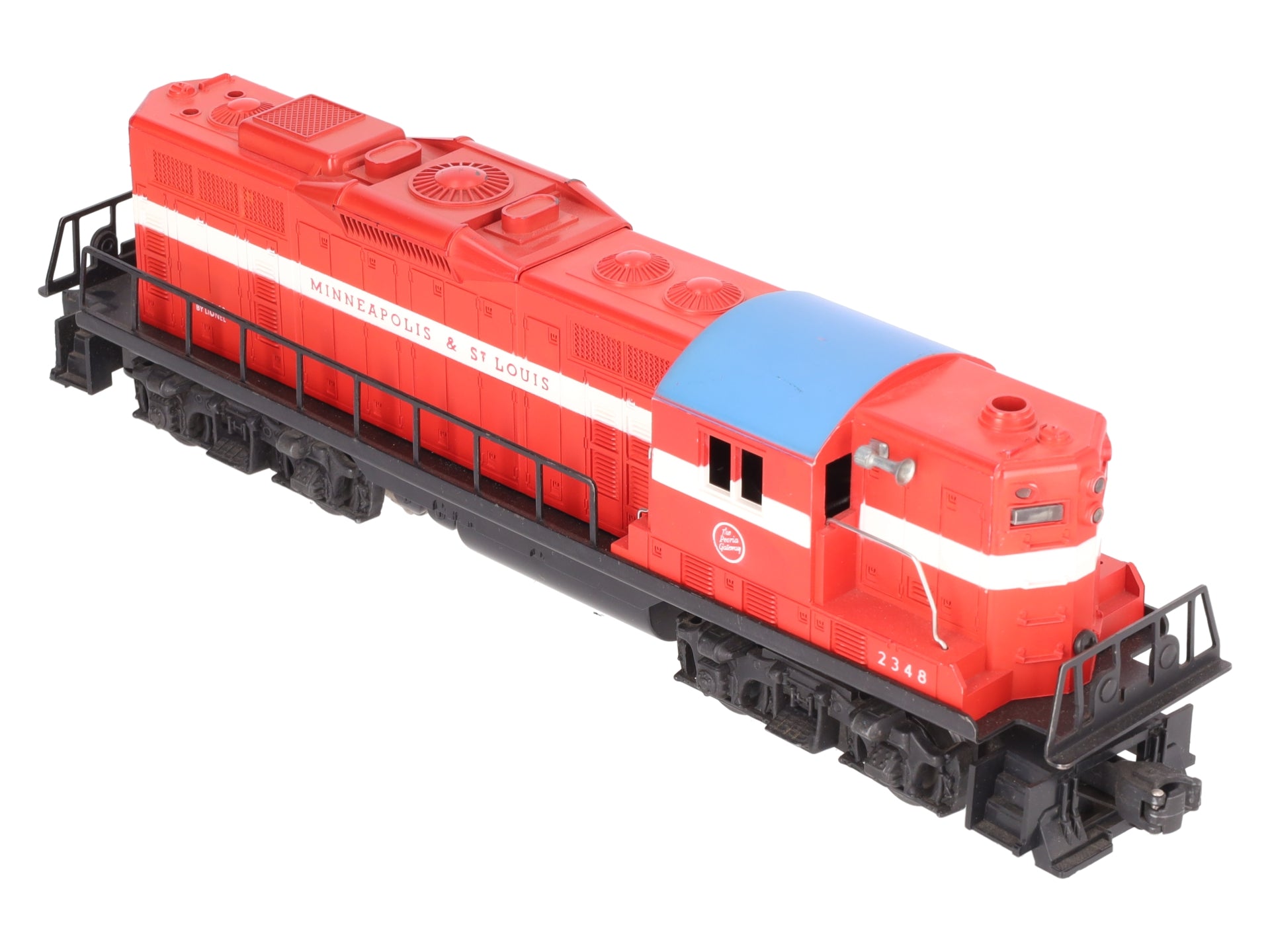 Lionel 2348 Vintage O Minneapolis & St. Louis GP-9 Diesel Locomotive VG