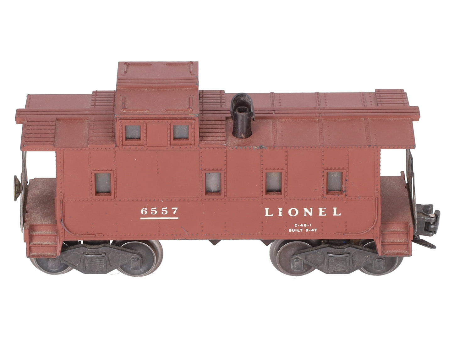 Lionel 6557 Vintage O Lionel Lines Smoking Caboose VG