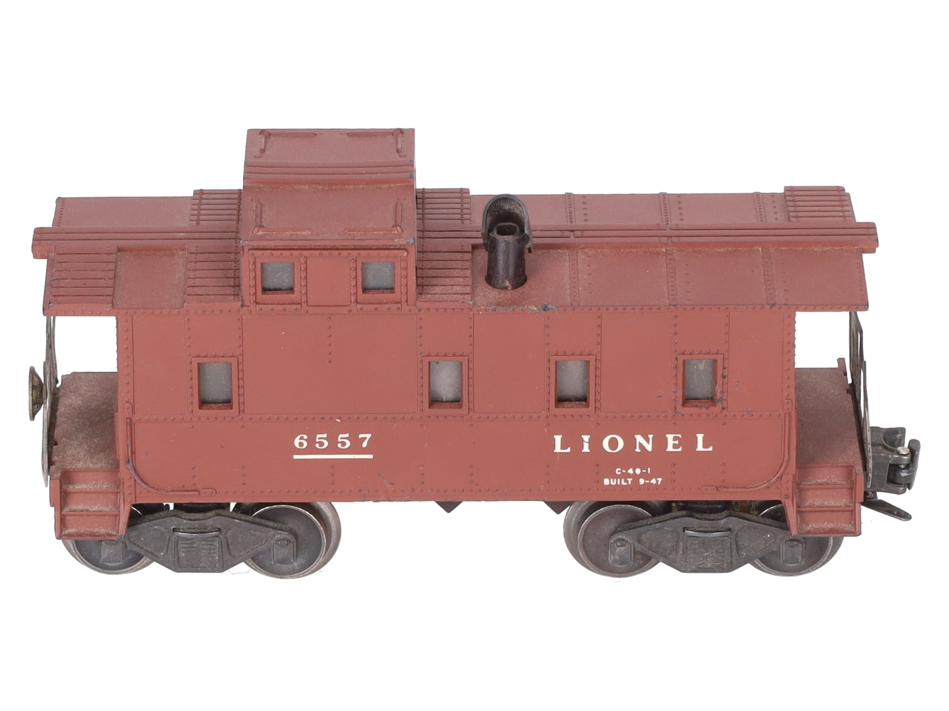 Lionel 6557 Vintage O Lionel Lines Smoking Caboose VG