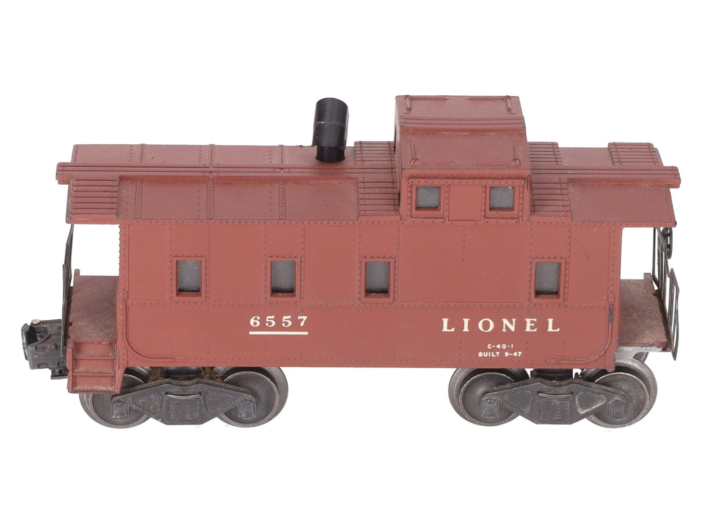 Lionel 6557 Vintage O Lionel Lines Smoking Caboose VG