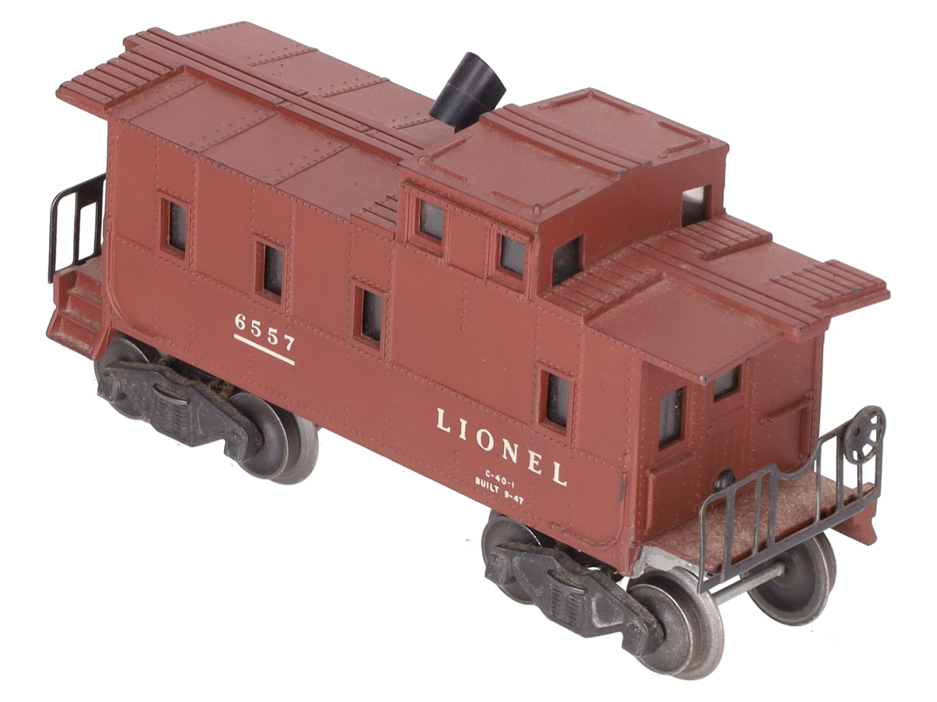Lionel 6557 Vintage O Lionel Lines Smoking Caboose VG