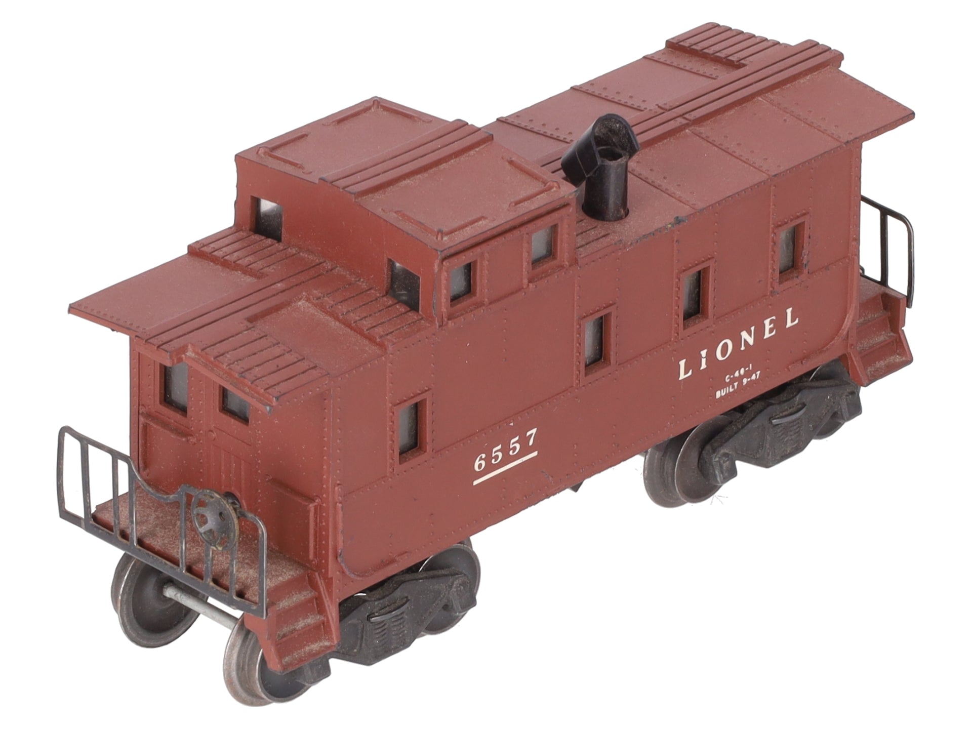 Lionel 6557 Vintage O Lionel Lines Smoking Caboose VG