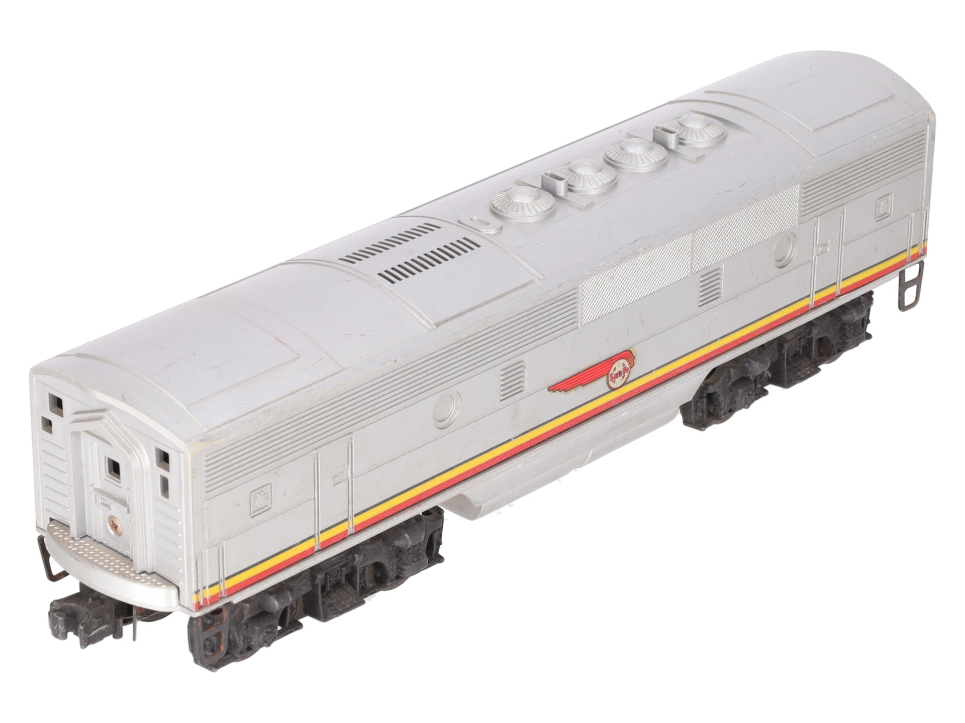 Lionel 2343C Vintage O Santa Fe F-3 Louvered Top Non-Powered B Diesel Locomotive VG