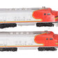 Lionel 2383 Vintage O Santa Fe F-3 AA Diesel Locomotives VG