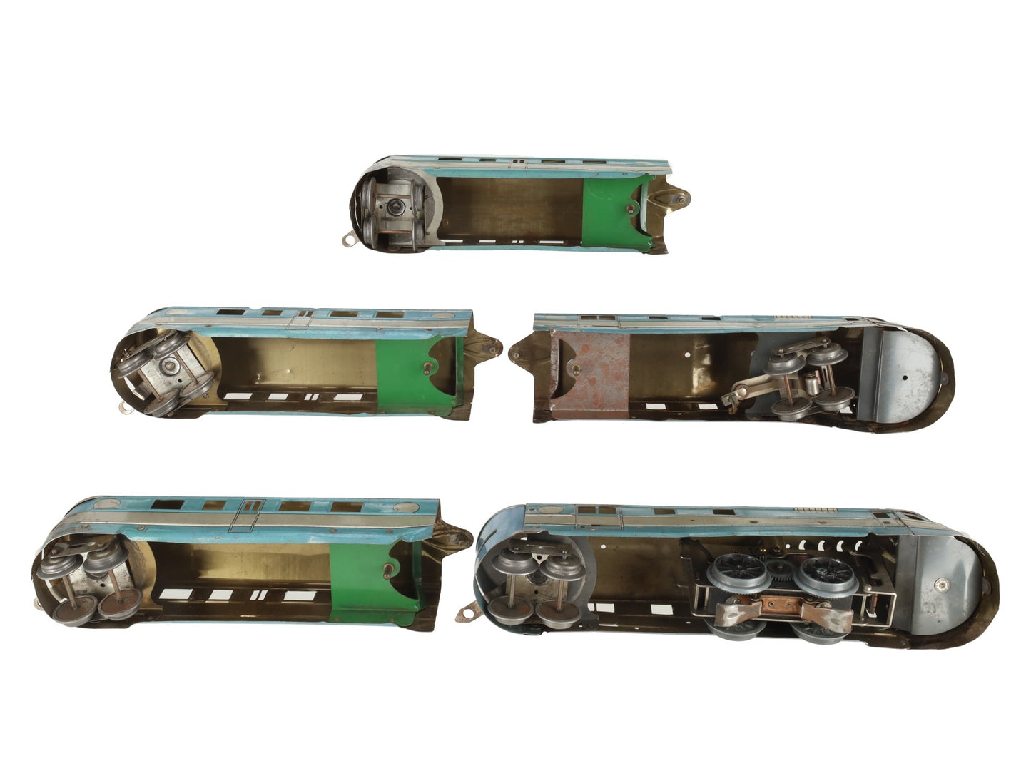 American Flyer 992 Vintage O The Comet 5-Car Streamline Passenger Set