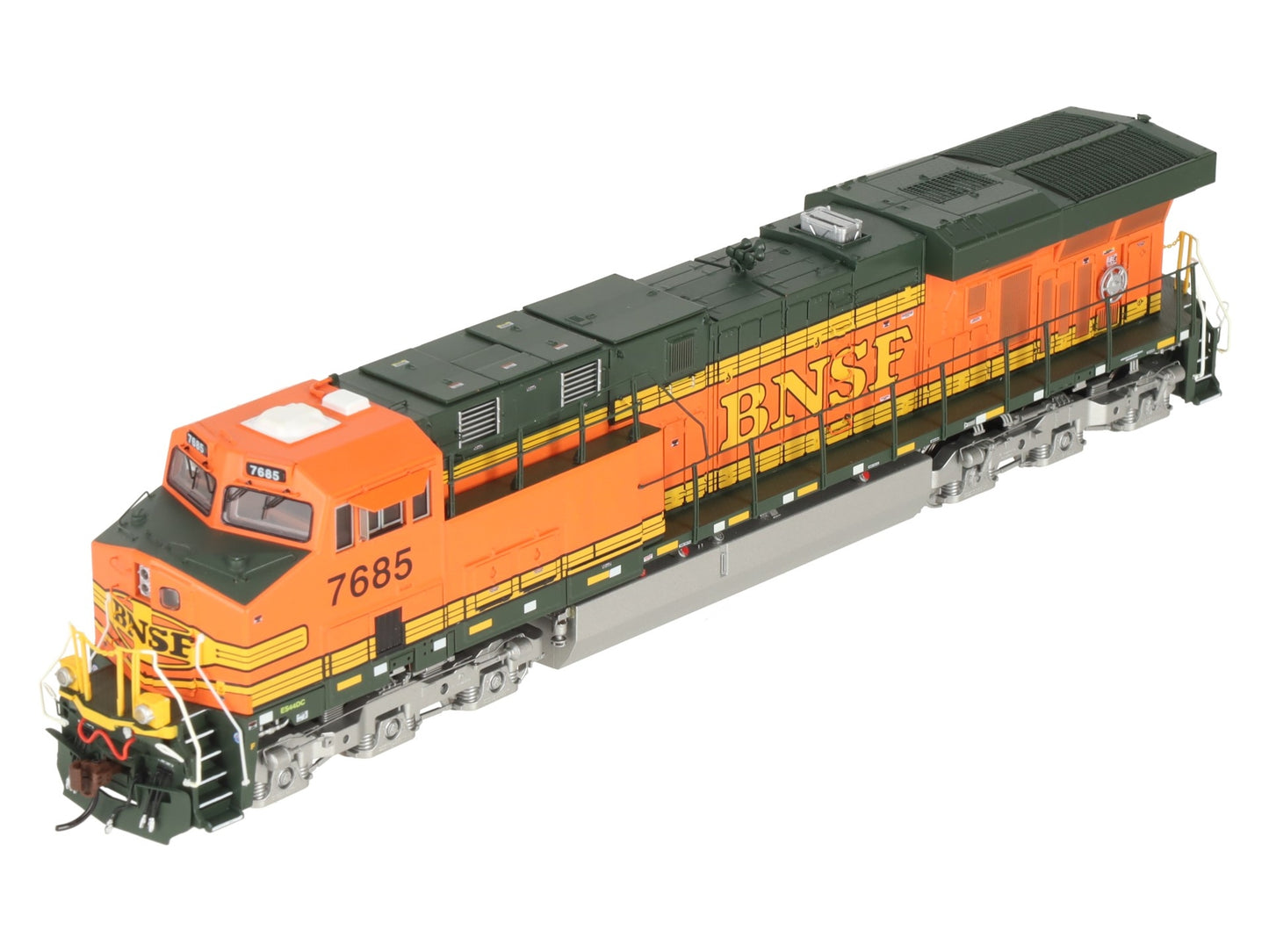 Athearn G83200 HO Scale BNSF ES44DC Diesel Locomotive w/DCC & /Sound #768 NIB