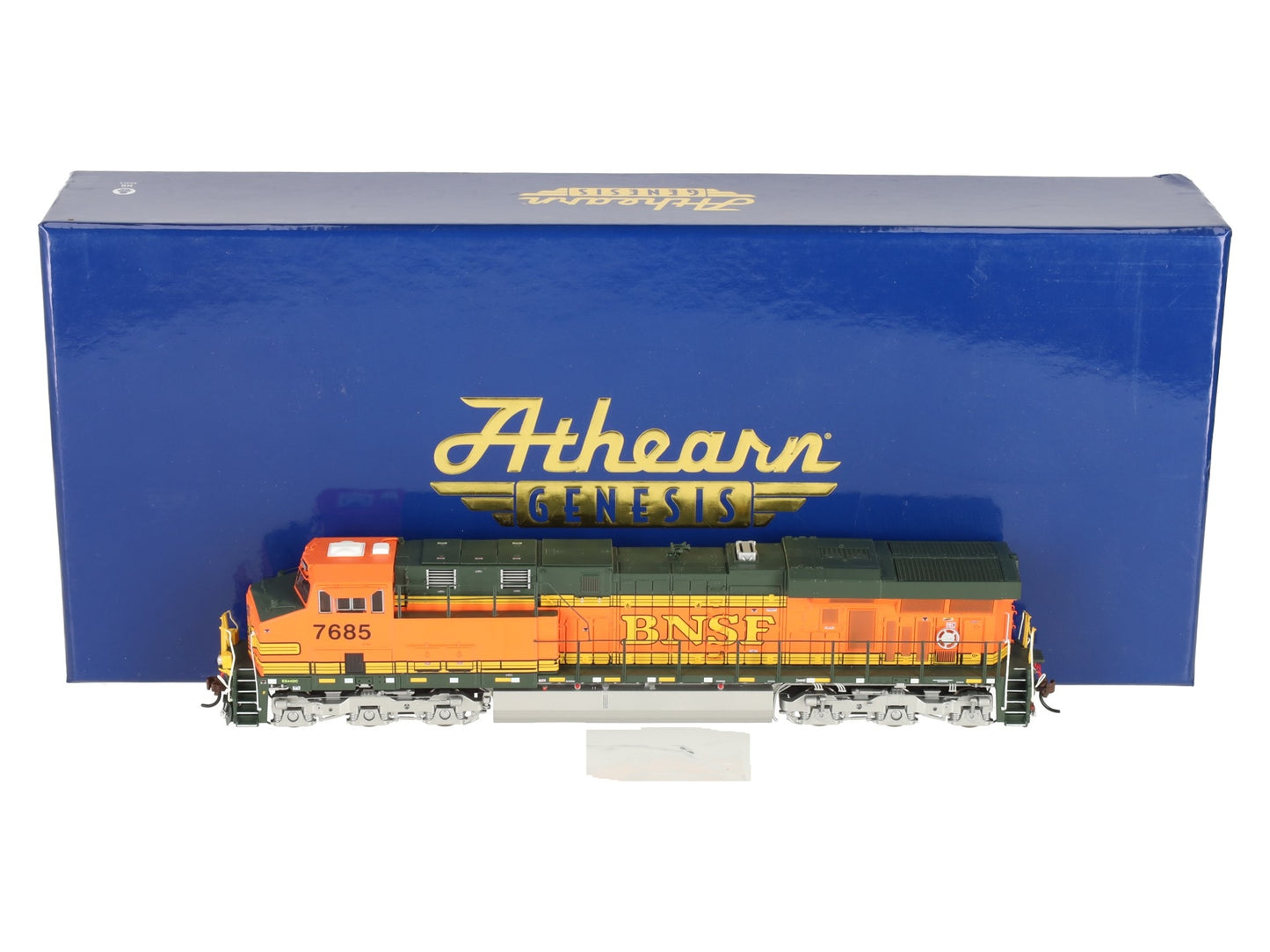 Athearn G83200 HO Scale BNSF ES44DC Diesel Locomotive w/DCC & /Sound #768 NIB