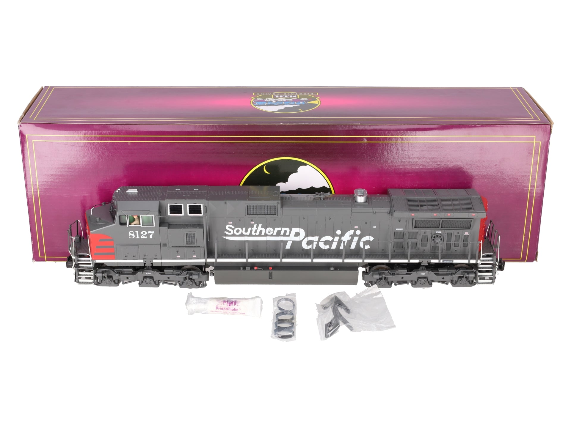 MTH 20-21147-1 Southern Pacific Dash-9 Diesel Engine w/PS 3.0 #8127 LN/Box
