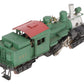 United Models PFM BRASS HO PET Green Climax Class C Logging Steam Locomotive #7 EX/Box