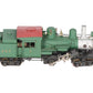 United Models PFM BRASS HO PET Green Climax Class C Logging Steam Locomotive #7 EX/Box