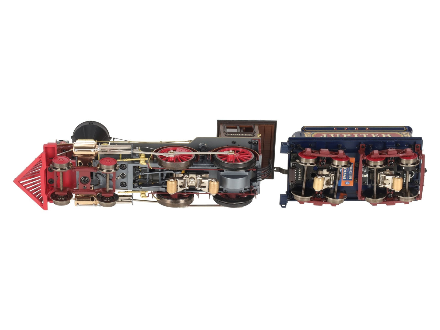 Lionel 1931650 O BRASS Hybrid Centrail Pacific Jupiter 4-4-0 Steam Engine #60 EX/Box