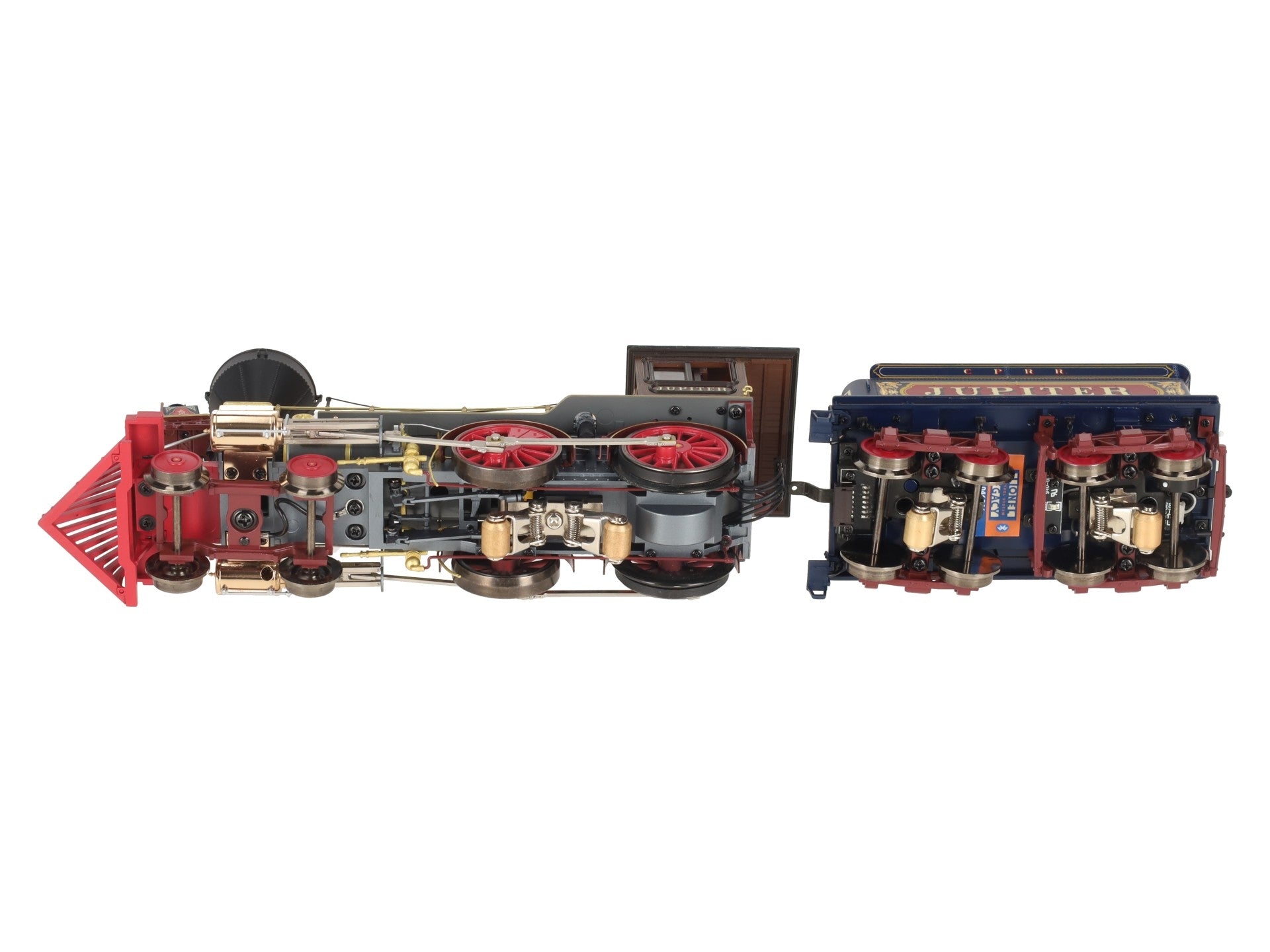 Lionel 1931650 O BRASS Hybrid Centrail Pacific Jupiter 4-4-0 Steam Engine #60 EX/Box