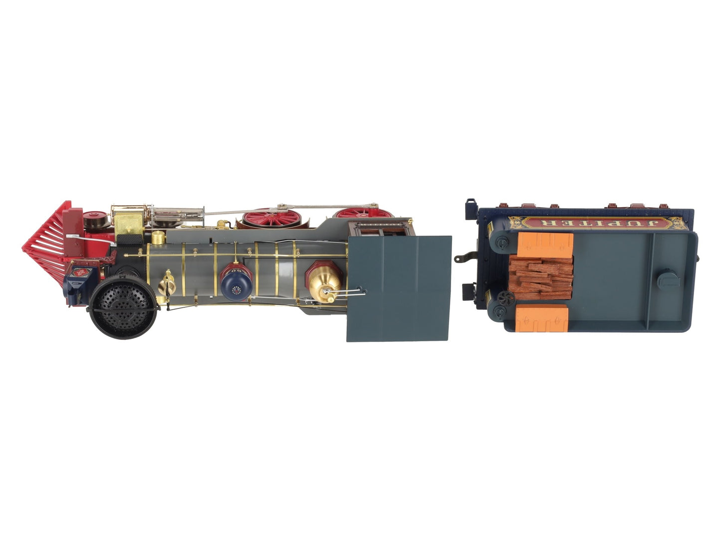 Lionel 1931650 O BRASS Hybrid Centrail Pacific Jupiter 4-4-0 Steam Engine #60 EX/Box