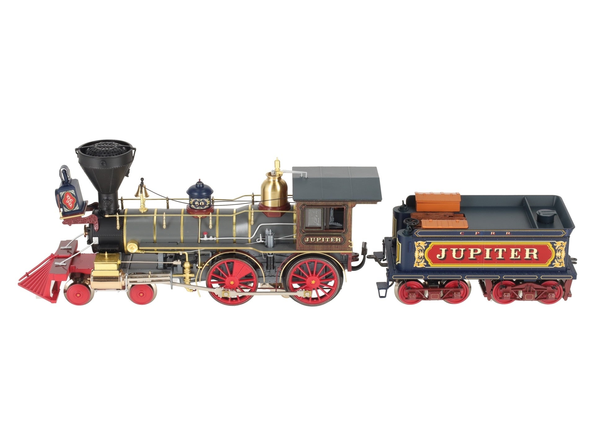Lionel 1931650 O BRASS Hybrid Centrail Pacific Jupiter 4-4-0 Steam Engine #60 EX/Box