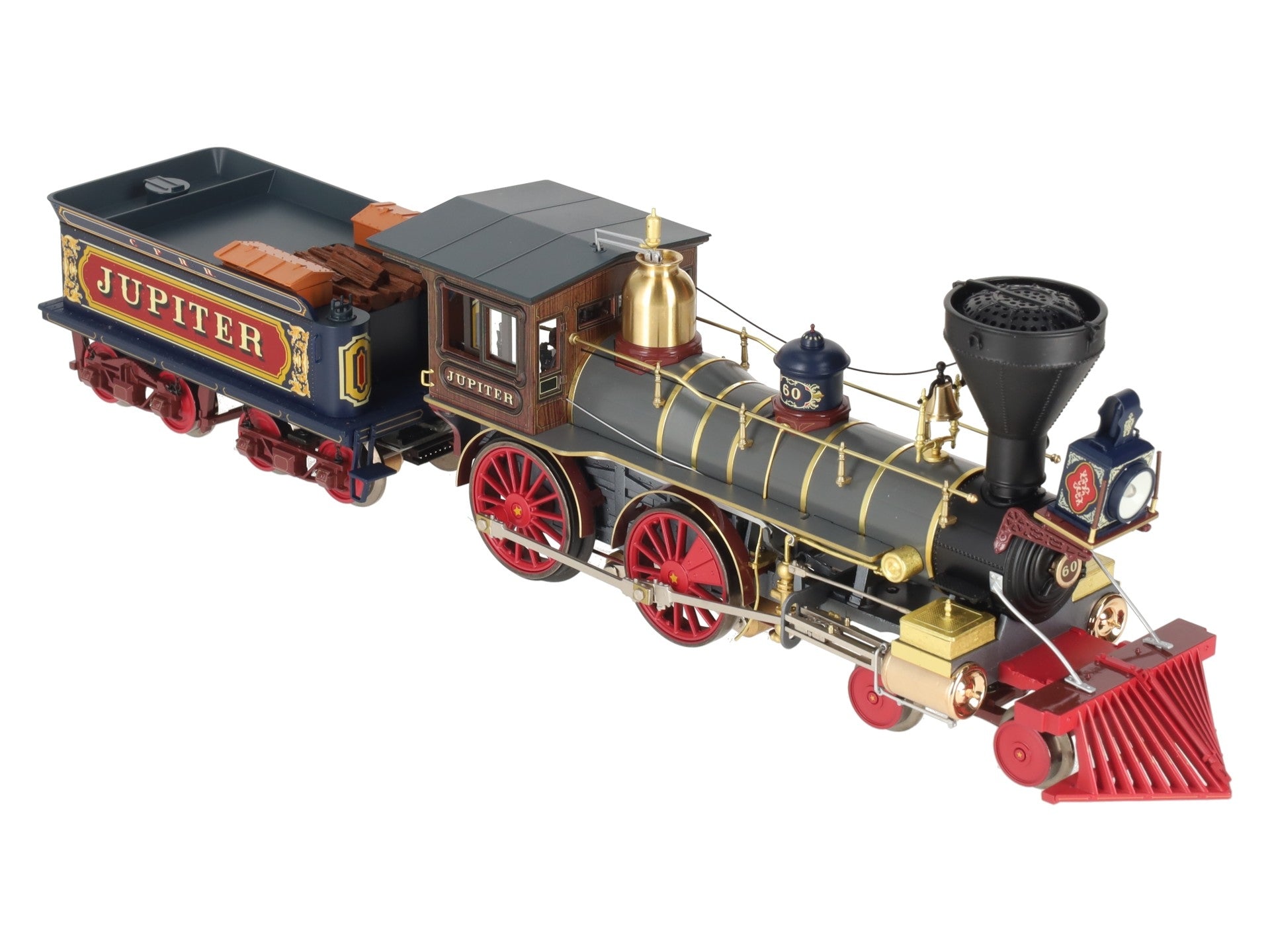 Lionel 1931650 O BRASS Hybrid Centrail Pacific Jupiter 4-4-0 Steam Engine #60 EX/Box