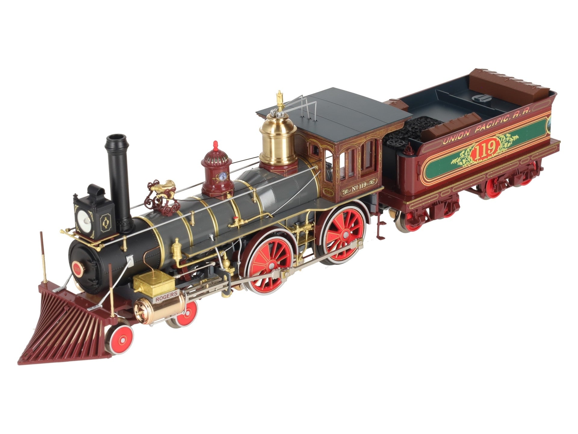 Lionel 1931660 O Brass Hybrid Union Pacific 4-4-0 Steam Engine #119 w/BTO LN/Box