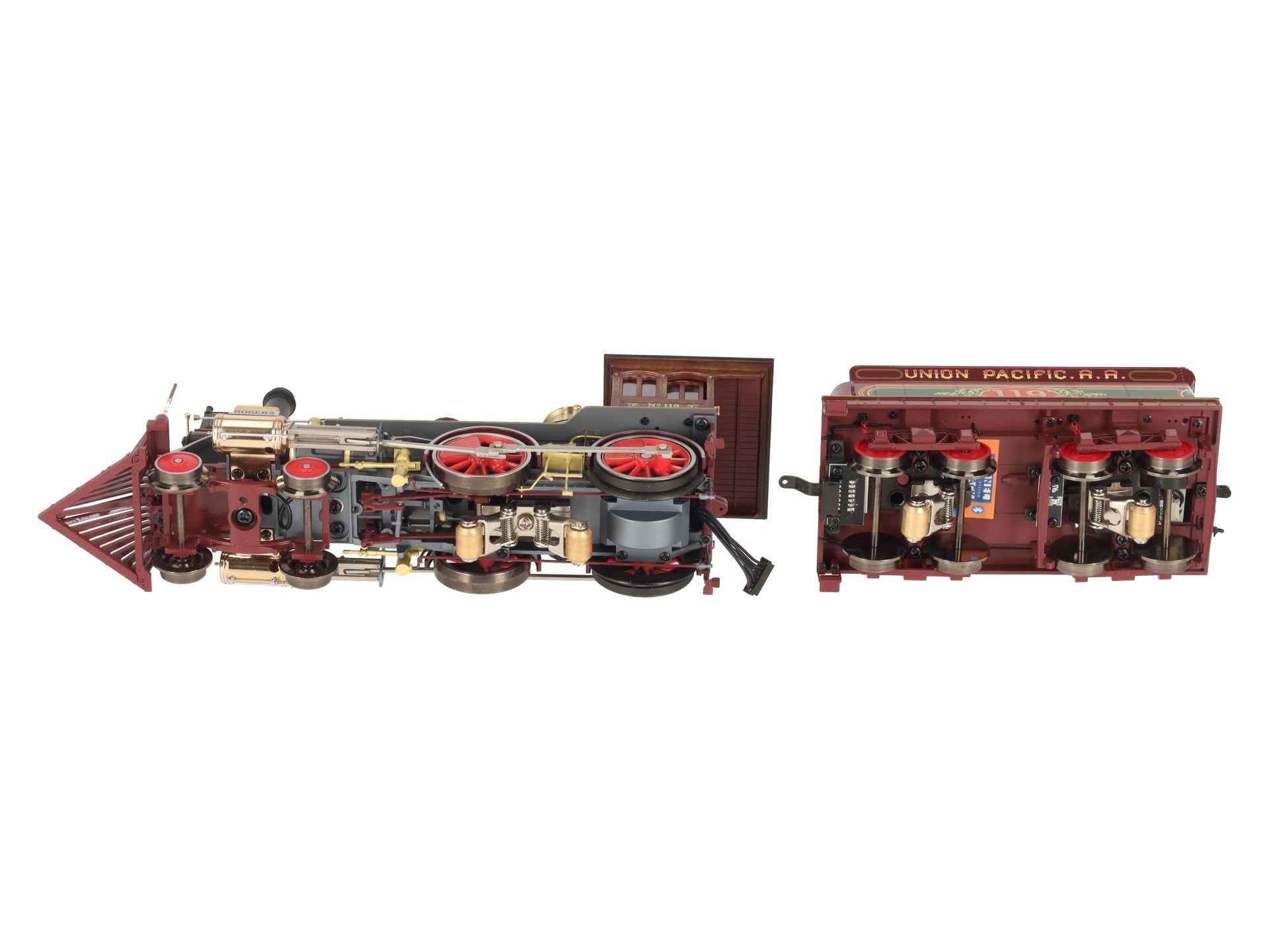 Lionel 1931660 O Brass Hybrid Union Pacific 4-4-0 Steam Engine #119 w/BTO LN/Box