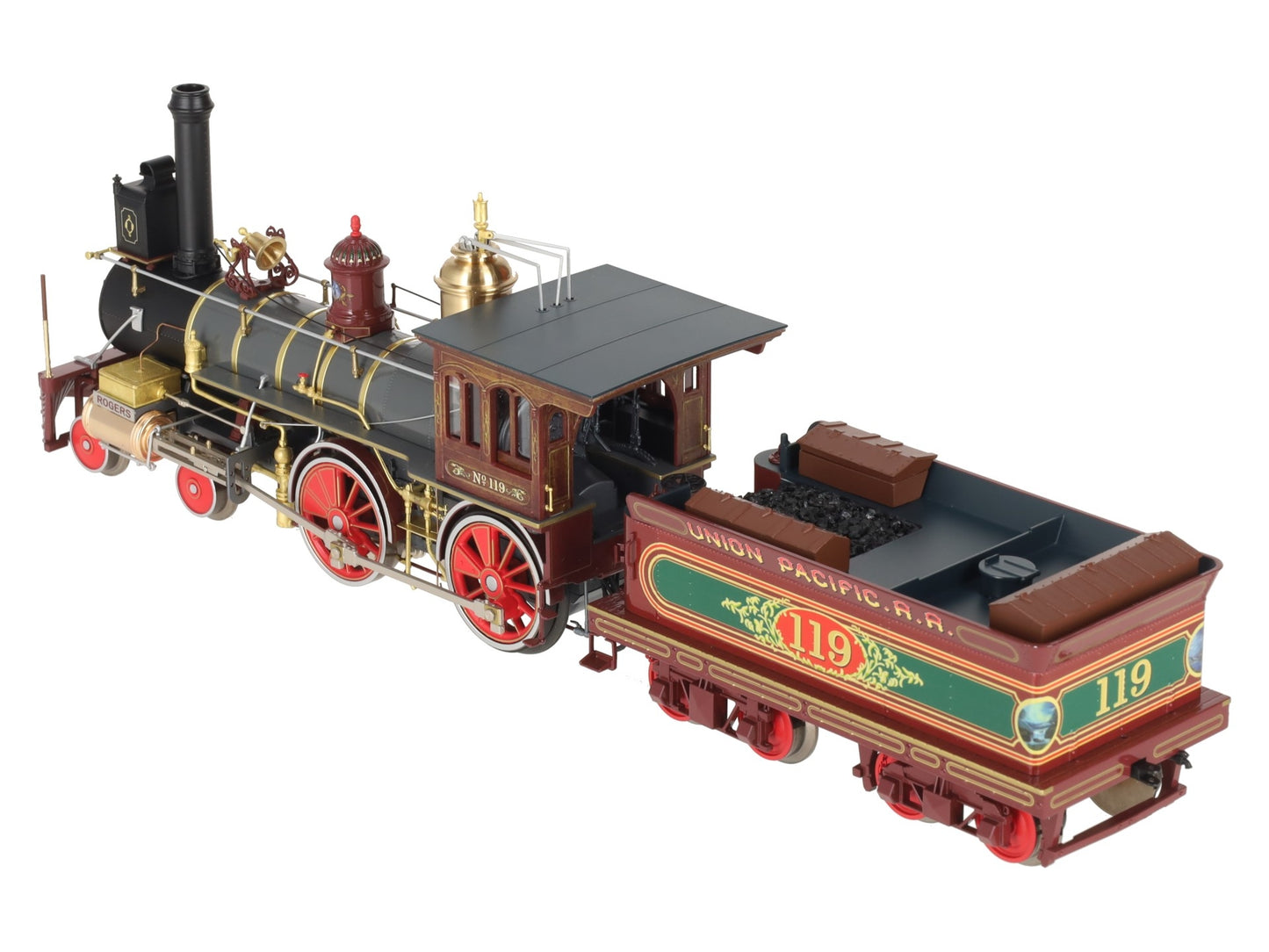 Lionel 1931660 O Brass Hybrid Union Pacific 4-4-0 Steam Engine #119 w/BTO LN/Box