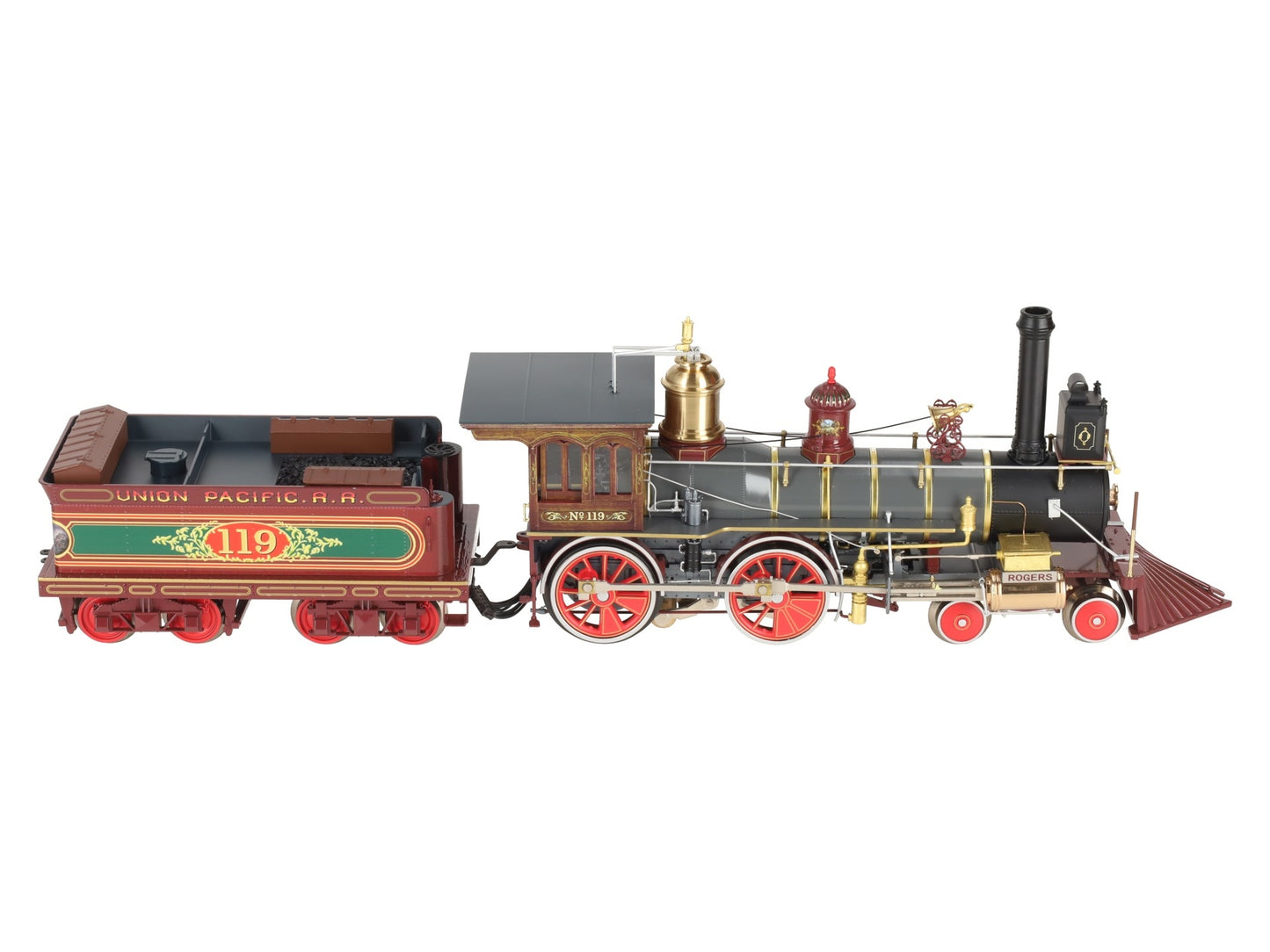 Lionel 1931660 O Brass Hybrid Union Pacific 4-4-0 Steam Engine #119 w/BTO LN/Box
