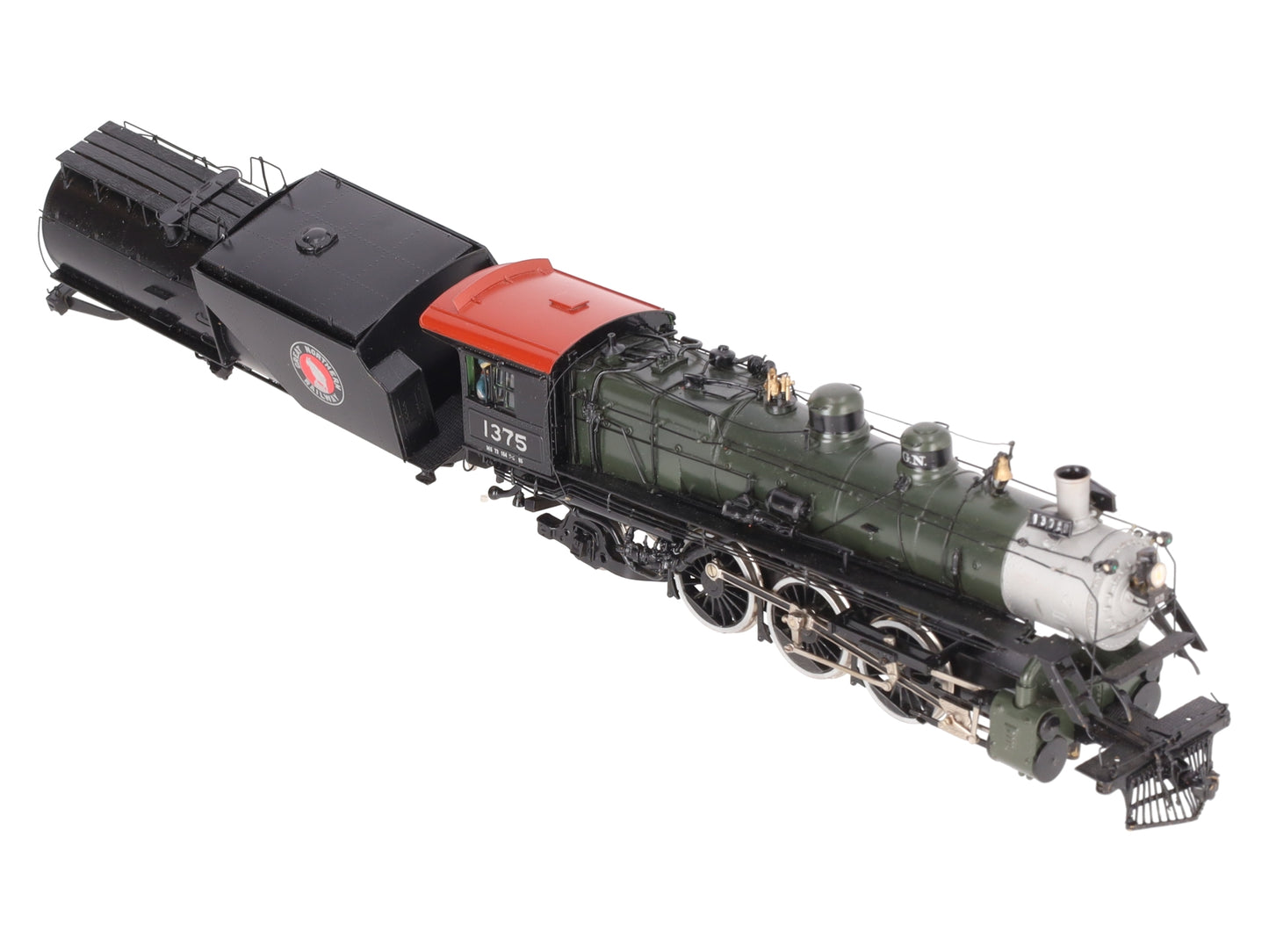Westside Model Co. HO BRASS Great Northern H-7 4-6-2 Pacific Steam Loco & Tender/Box
