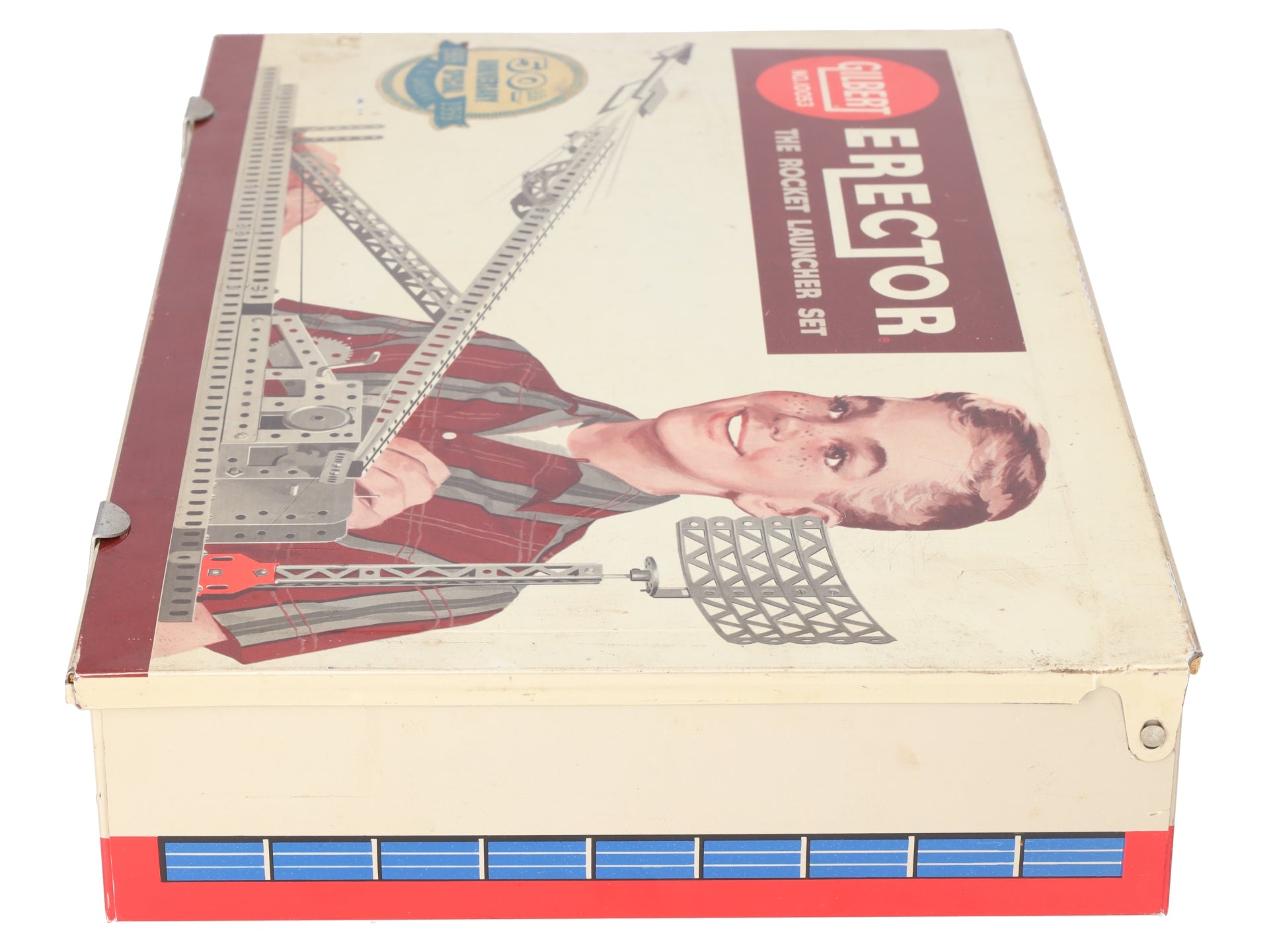 Gilbert 10053 S Erector Rocket Launcher Set EX/Box