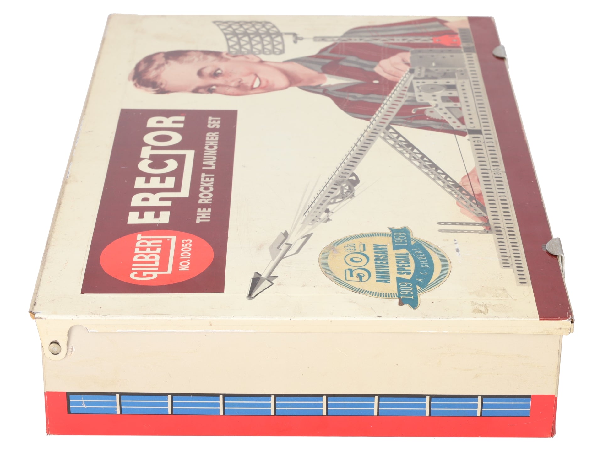 Gilbert 10053 S Erector Rocket Launcher Set EX/Box