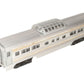 Lionel 2562 Vintage O Santa Fe Regal Pass Red Stripe Aluminum Vista Dome Car VG