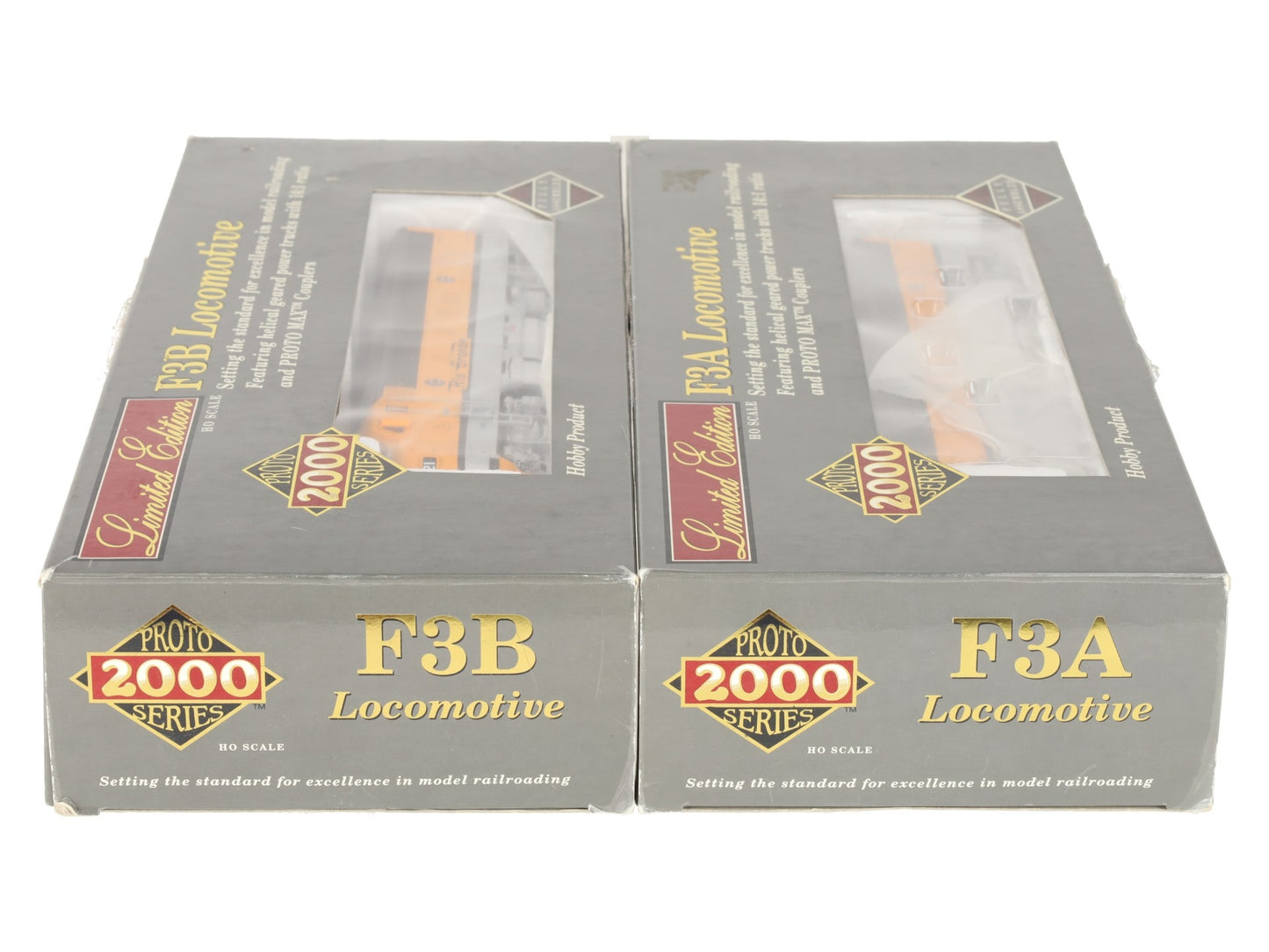 Proto 2000 920-48233 Rio Grande F3A/F3B Diesel Locomotive Set LN/Box