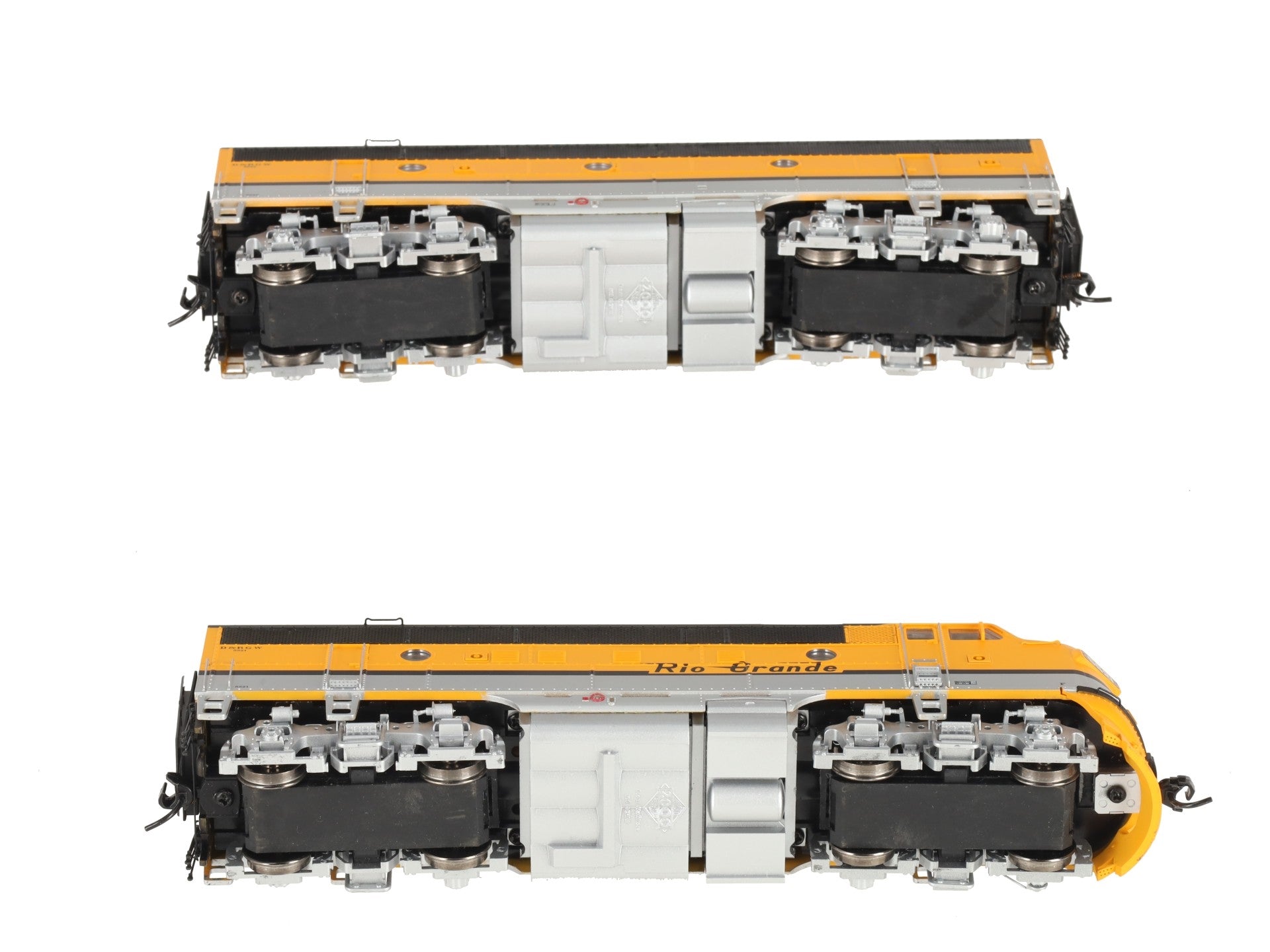 Proto 2000 920-48233 Rio Grande F3A/F3B Diesel Locomotive Set LN/Box
