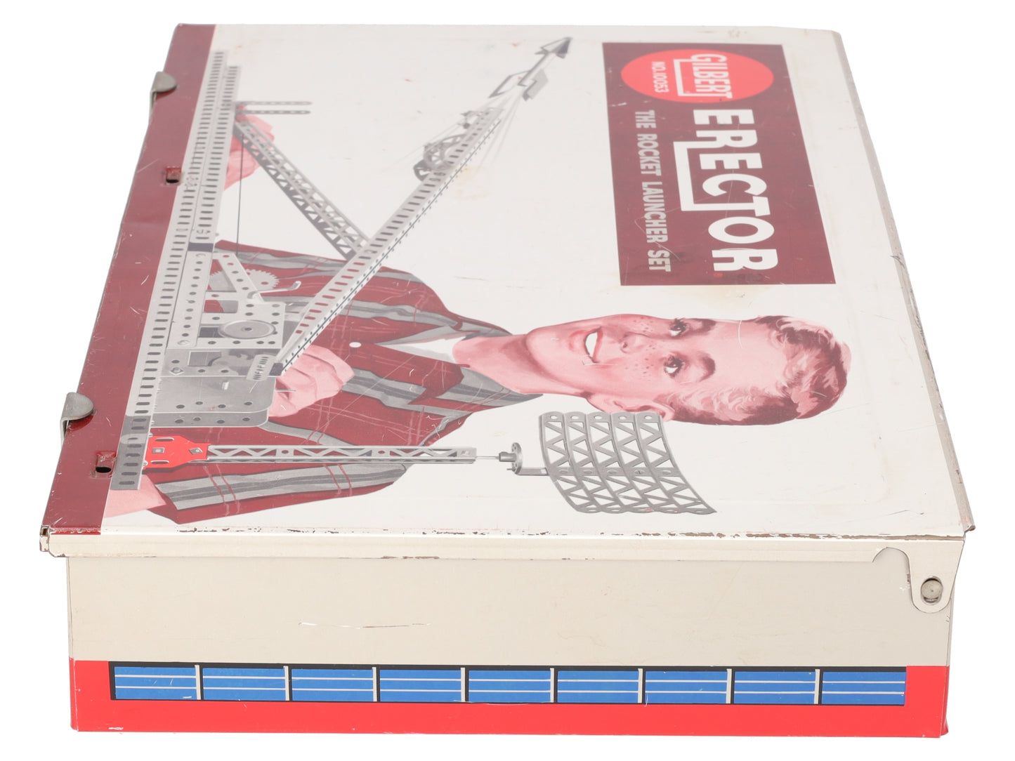 Gilbert 10053 S Erector Rocket Launcher Set VG/Box