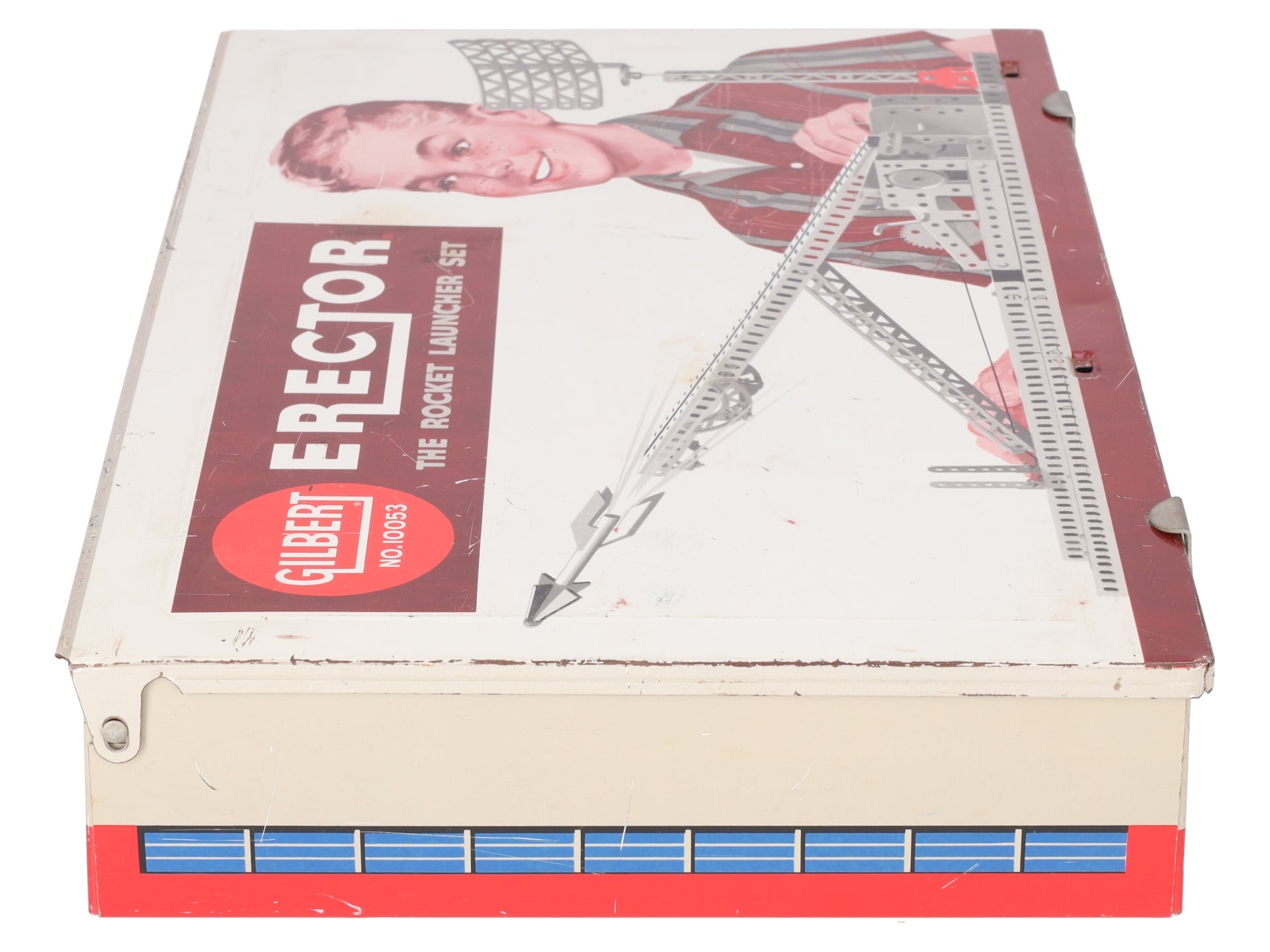 Gilbert 10053 S Erector Rocket Launcher Set VG/Box