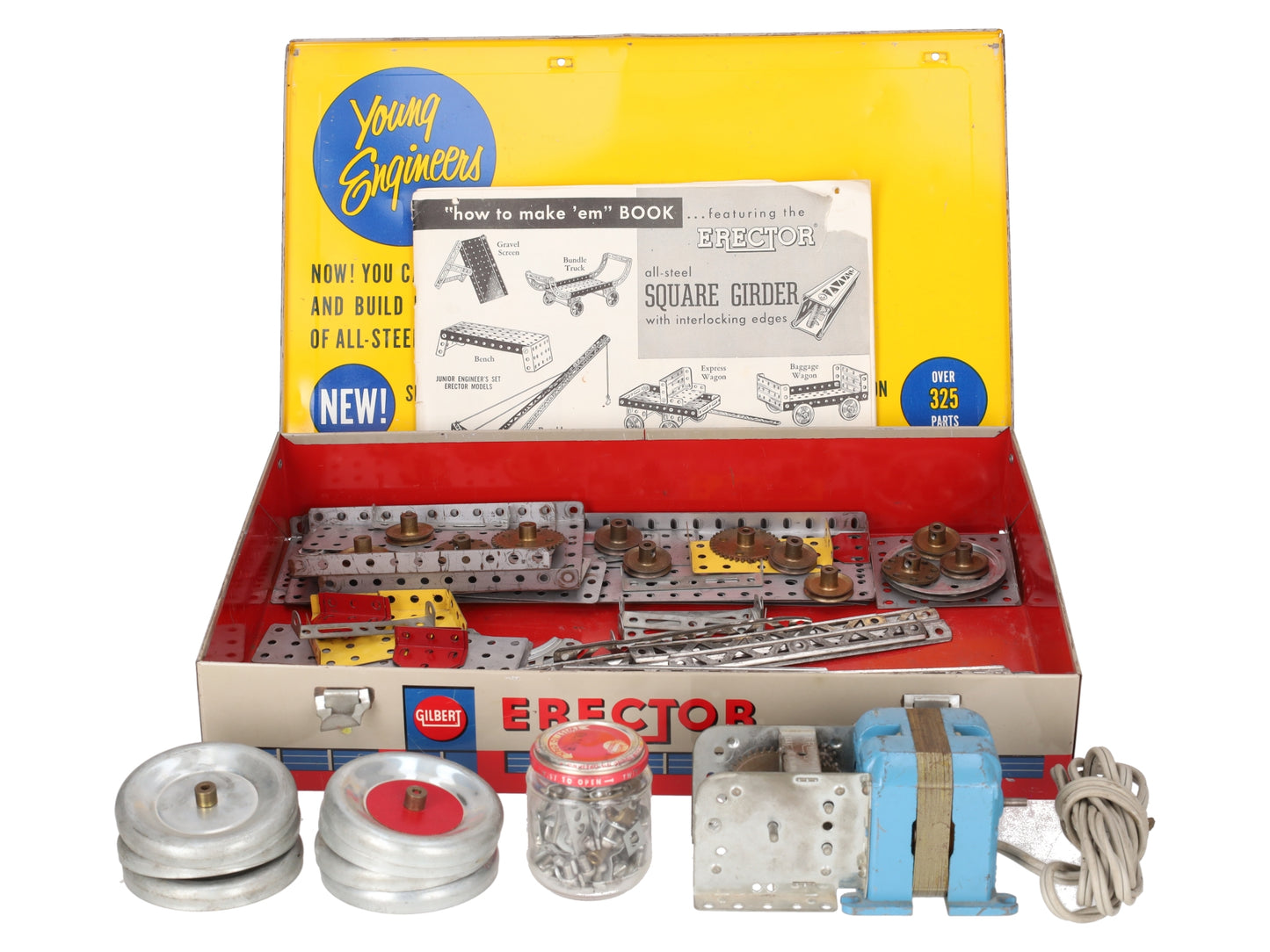 Gilbert 10053 S Erector Rocket Launcher Set VG/Box