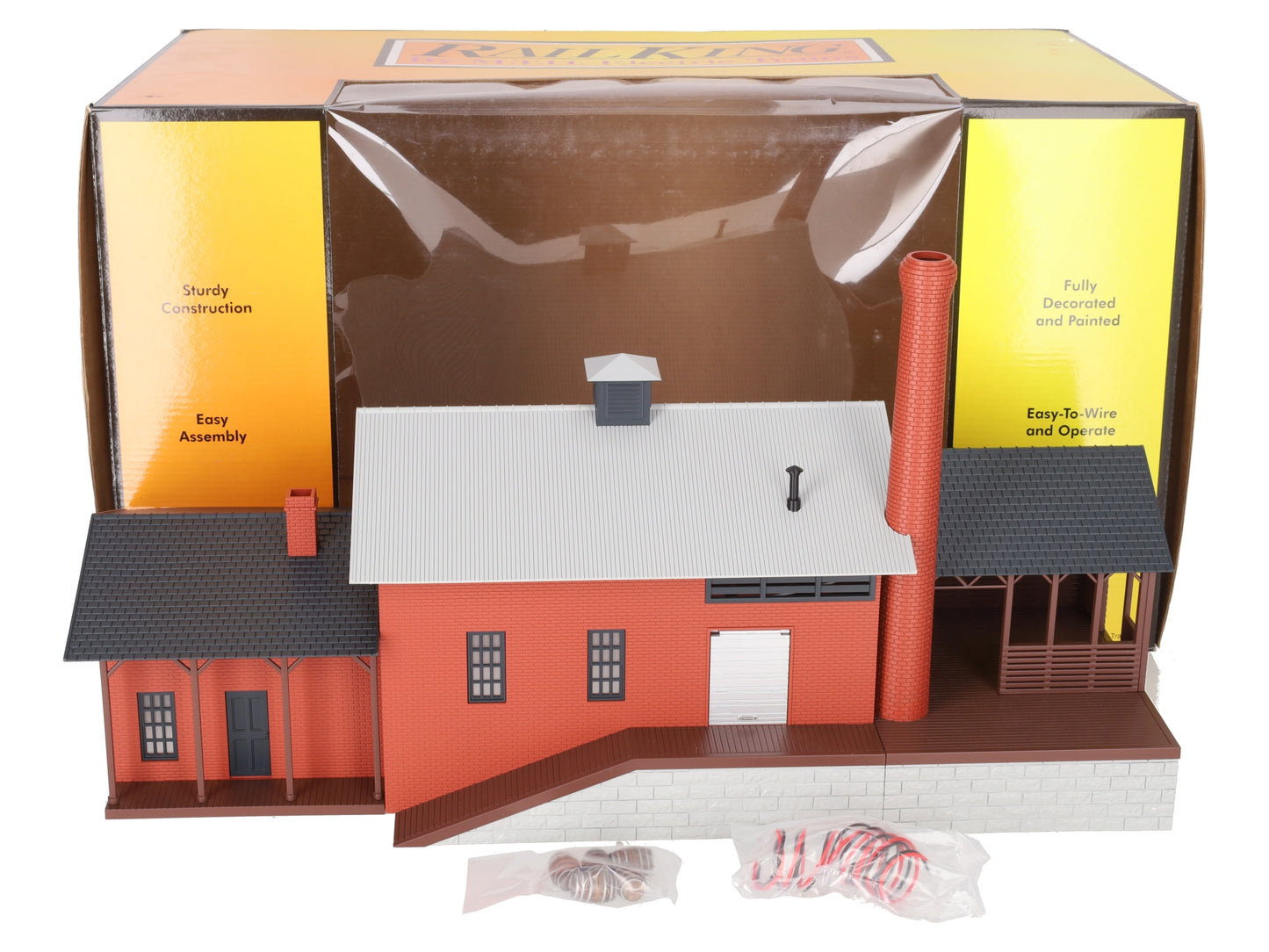MTH 30-9084 O Assembled Brewery Building LN/Box