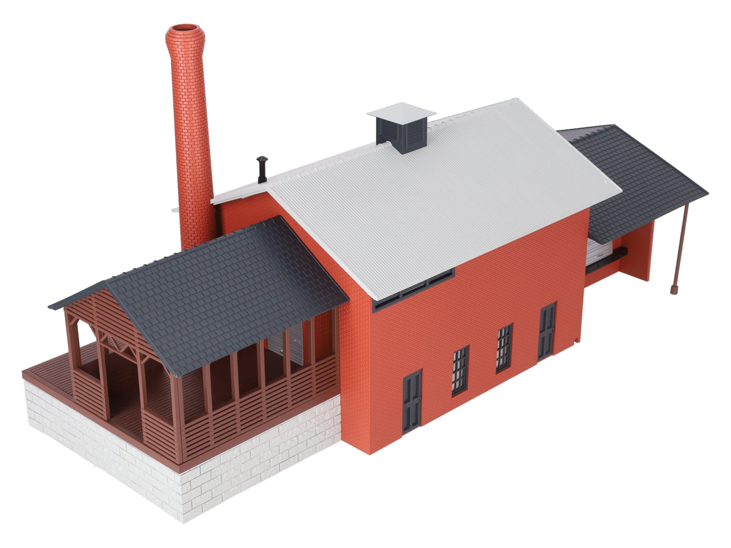 MTH 30-9084 O Assembled Brewery Building LN/Box