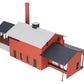 MTH 30-9084 O Assembled Brewery Building LN/Box