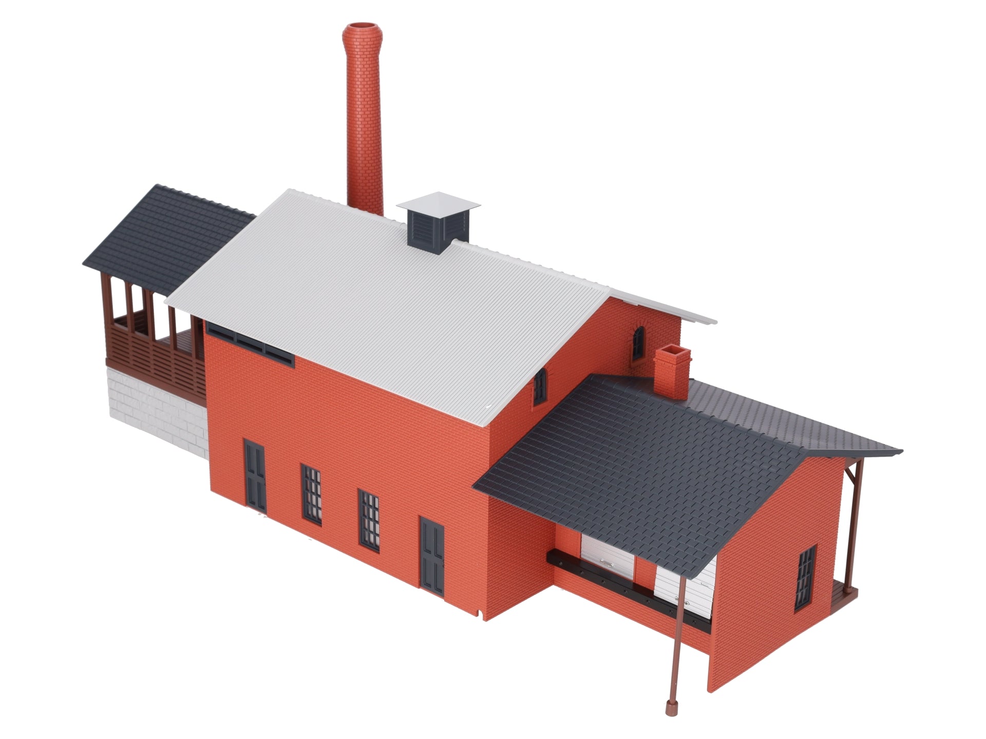 MTH 30-9084 O Assembled Brewery Building LN/Box