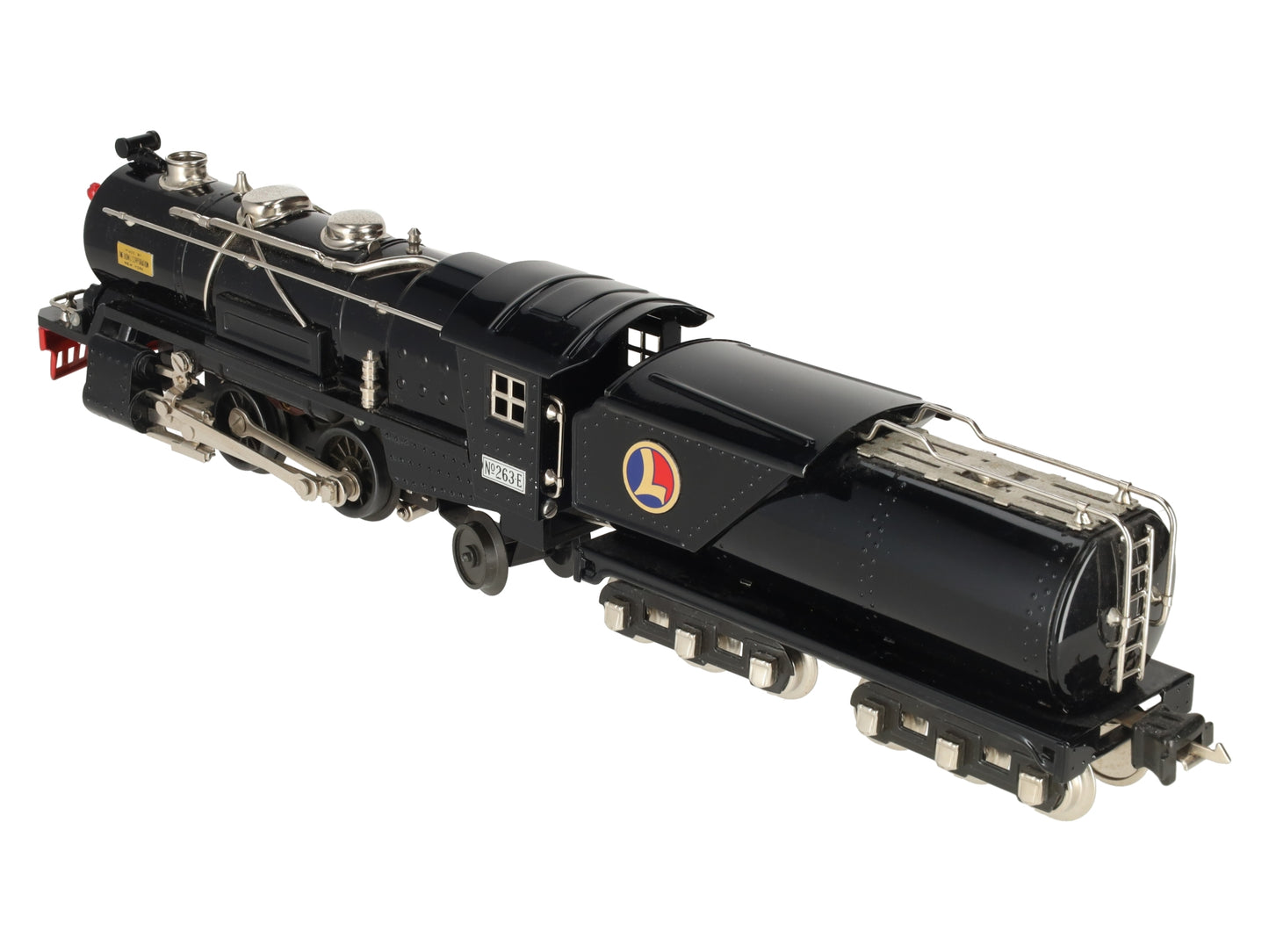 MTH 10-3014-1 O Gauge Tinplate No. 263 Steam Locomotive & Tender w/PS2