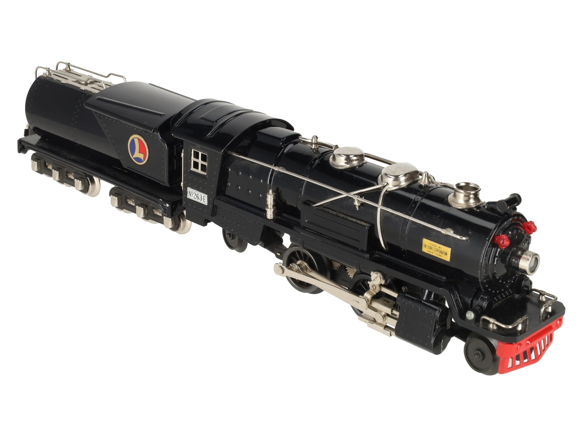 MTH 10-3014-1 O Gauge Tinplate No. 263 Steam Locomotive & Tender w/PS2