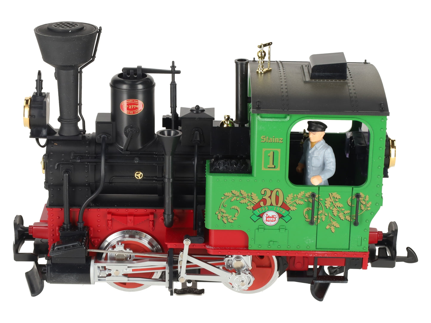 LGB 20213 G Stainz LGB 30th Anniversary 1968-1998 0-4-0 Steam Locomotive #1 LN/Box