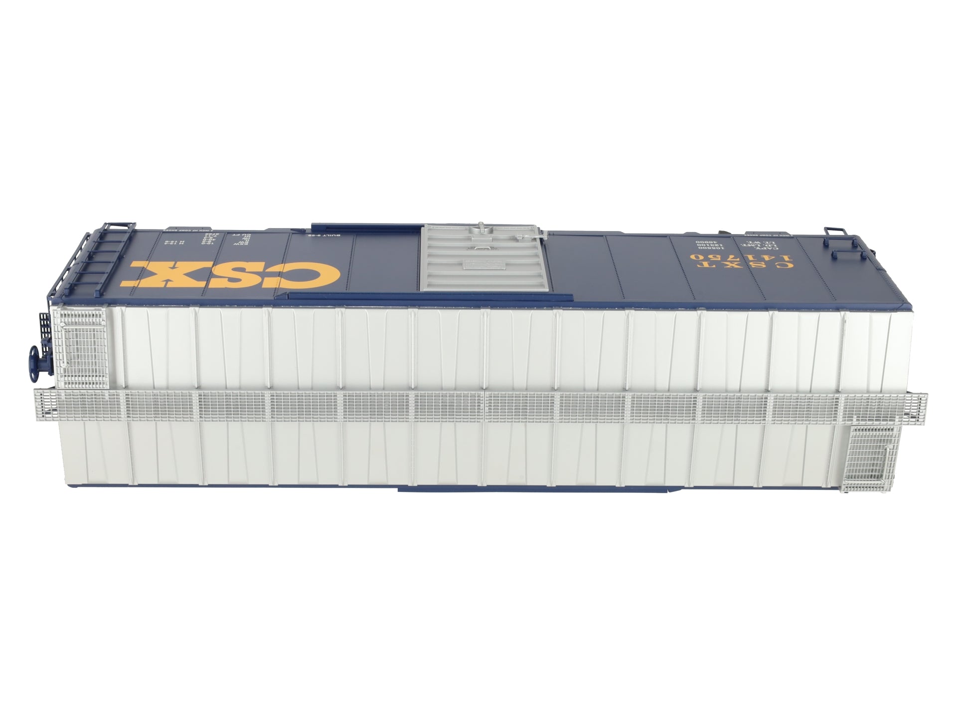 USA Trains R19208A G CSX 40' PS-1 Boxcar #141750 (Metal Wheels) LN/Box