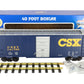 USA Trains R19208A G CSX 40' PS-1 Boxcar #141750 (Metal Wheels) LN/Box