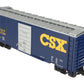 USA Trains R19208A G CSX 40' PS-1 Boxcar #141750 (Metal Wheels) LN/Box
