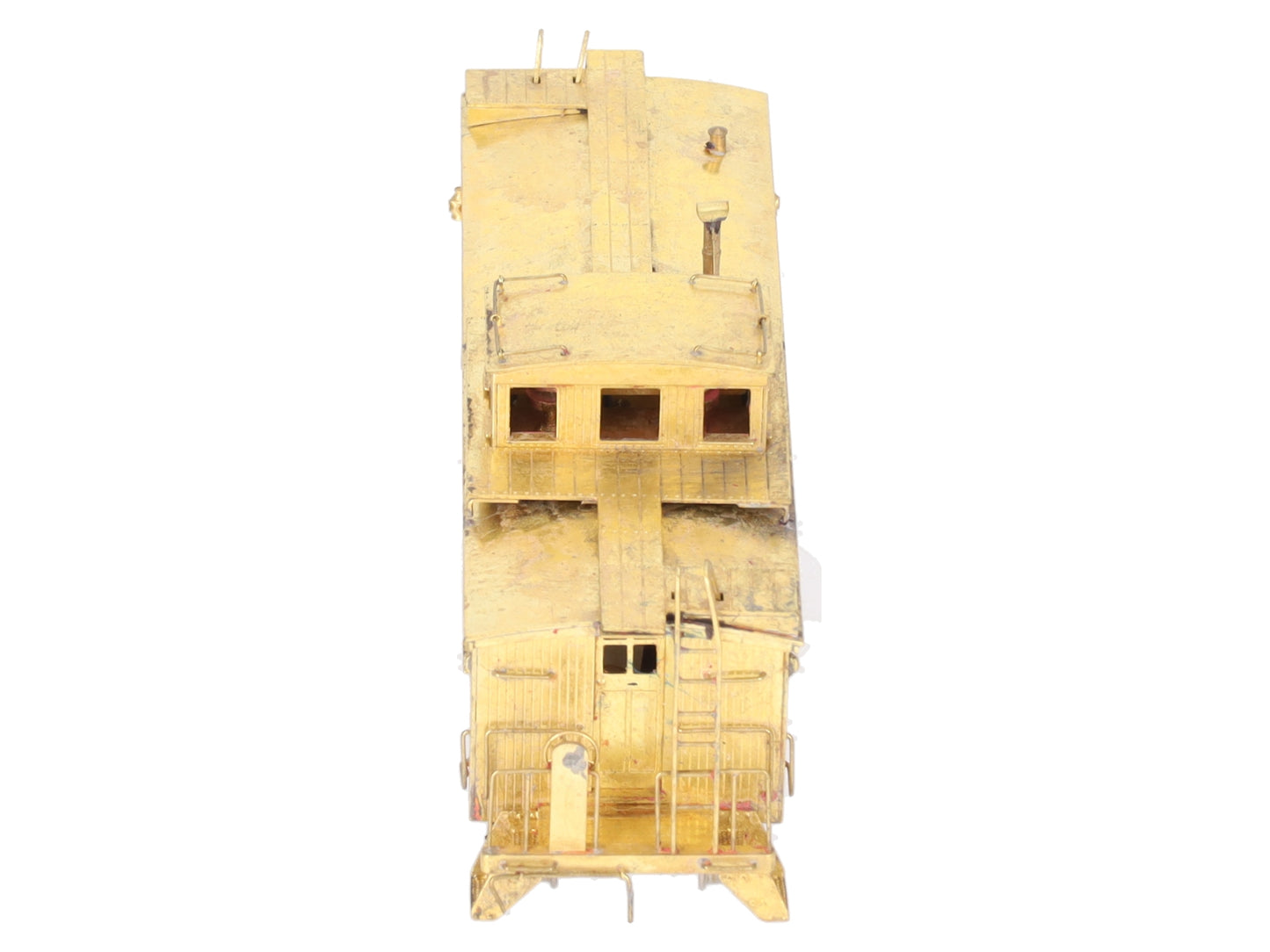 Hallmark Models HO Brass Rock Island 5-Window Wood Caboose -Unpainted/Box