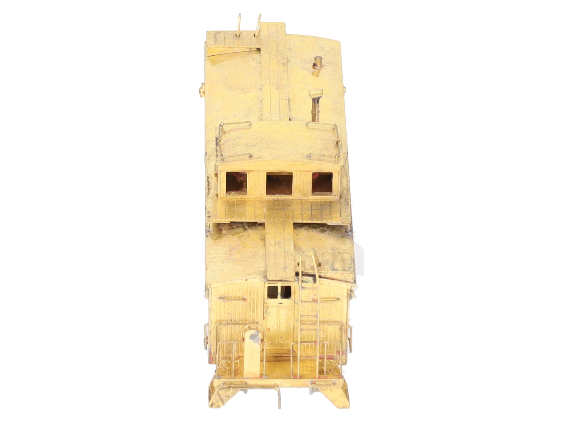 Hallmark Models HO Brass Rock Island 5-Window Wood Caboose -Unpainted/Box