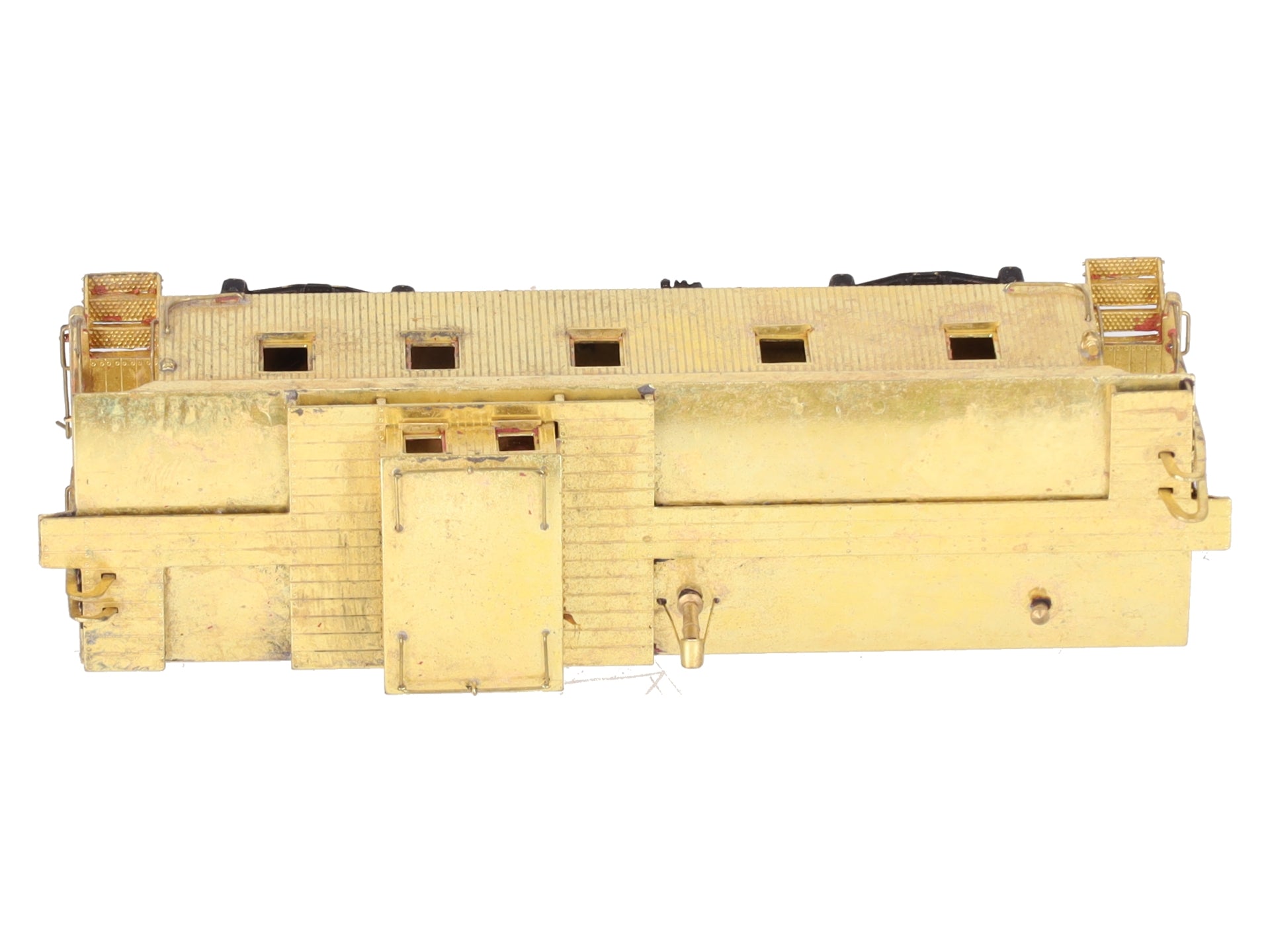 Hallmark Models HO Brass Rock Island 5-Window Wood Caboose -Unpainted/Box